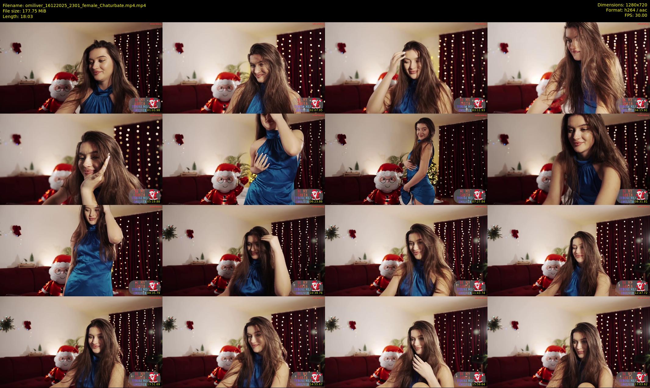 omiliver — 19 minute Chaturbate female cam show recording, 720p, Dec 16, 2025