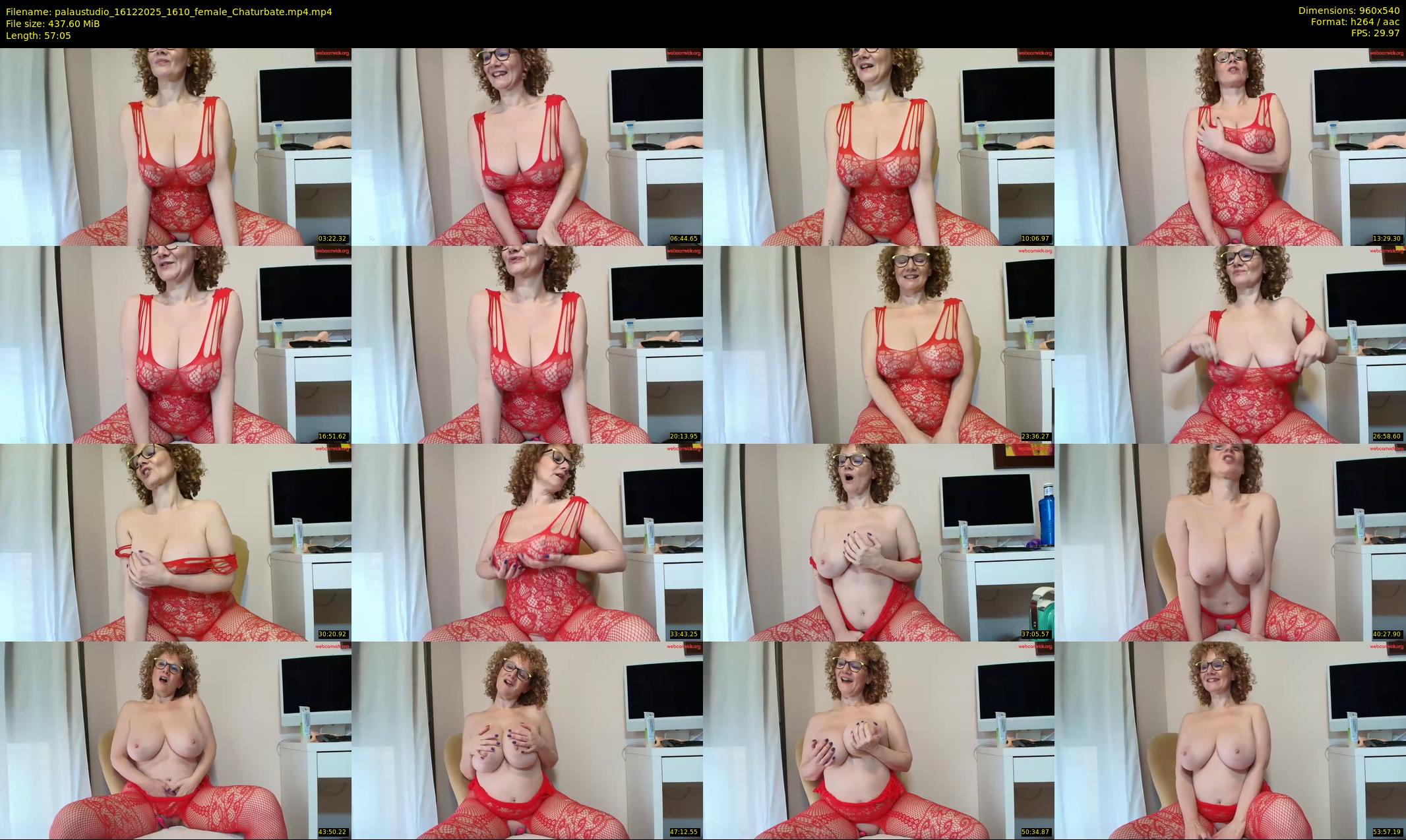 palaustudio — 58 minute Chaturbate female cam show recording, 480p, Dec 16, 2025