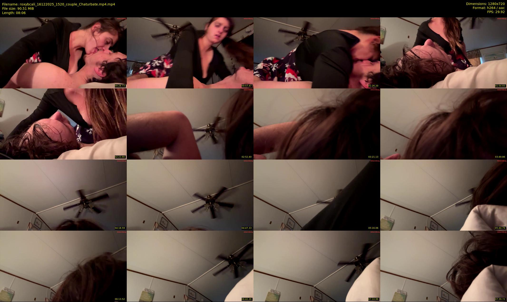 roxybcali — 9 minute Chaturbate couple cam show recording, 720p, Dec 16, 2025