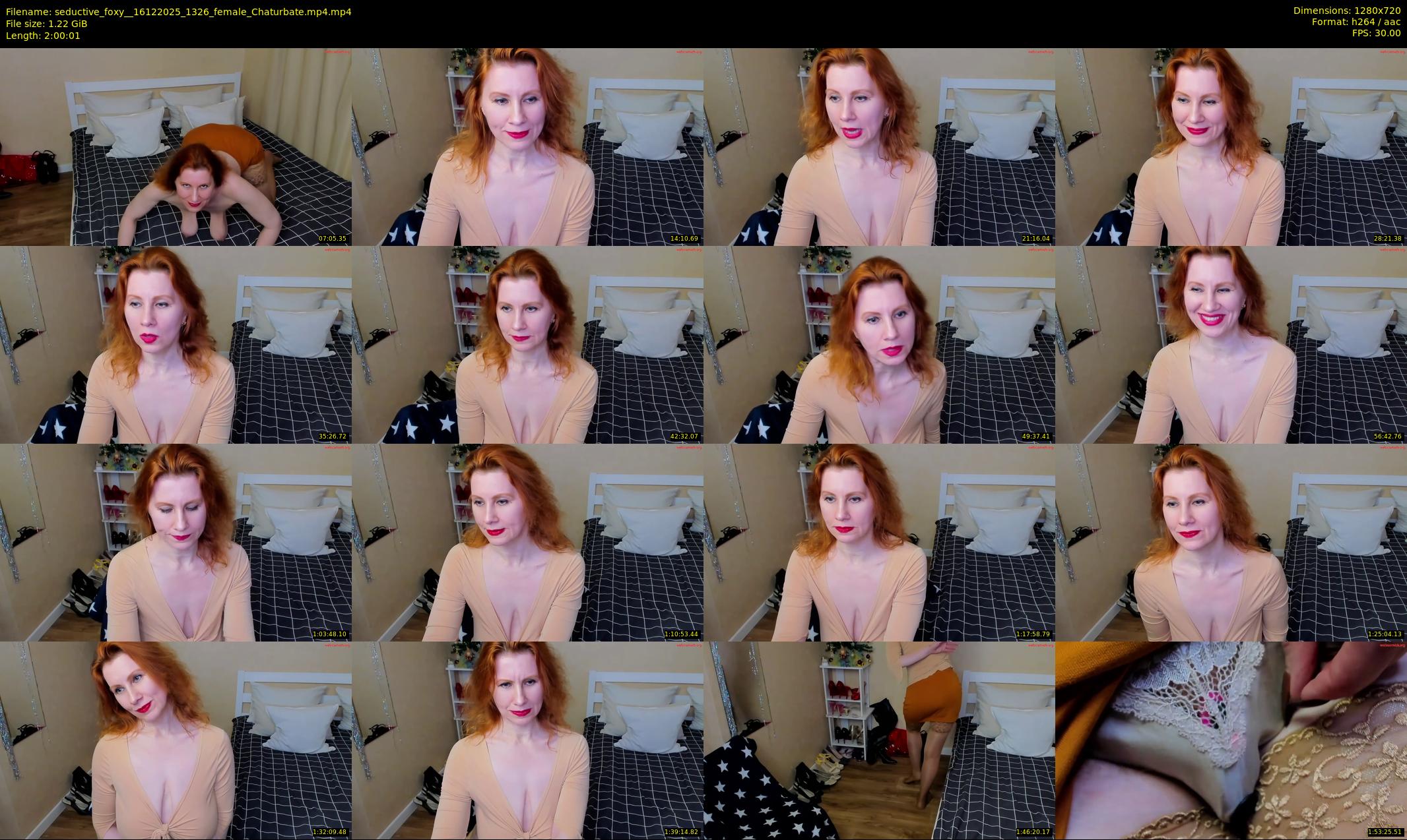 seductive_foxy_ — 121 minute Chaturbate female cam show recording, 720p, Dec 16, 2025