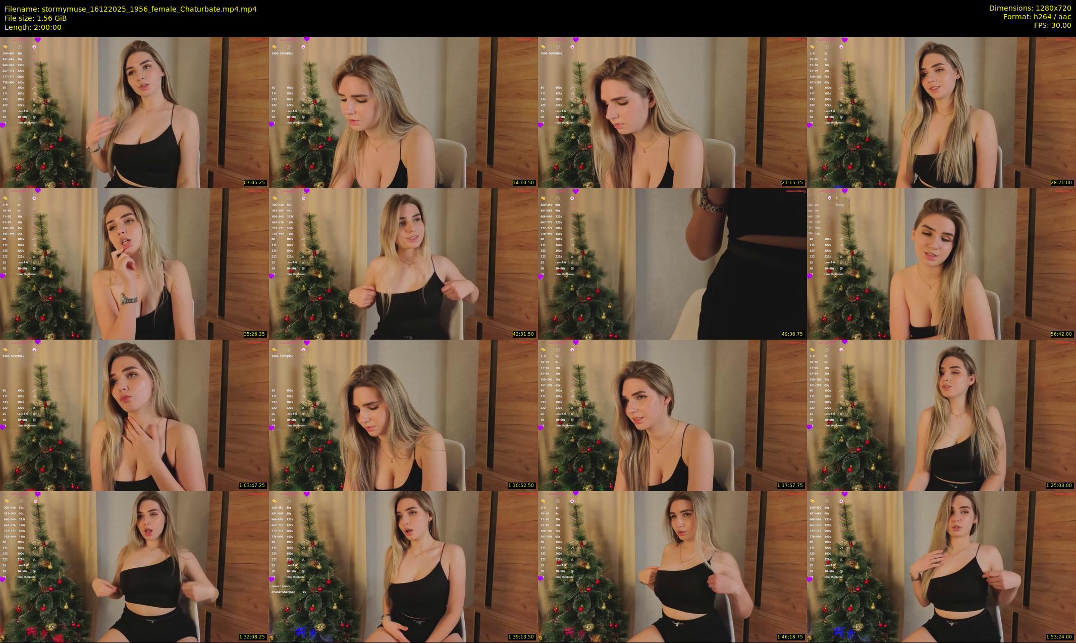 stormymuse — 120 minute Chaturbate female cam show recording, 720p, Dec 16, 2025