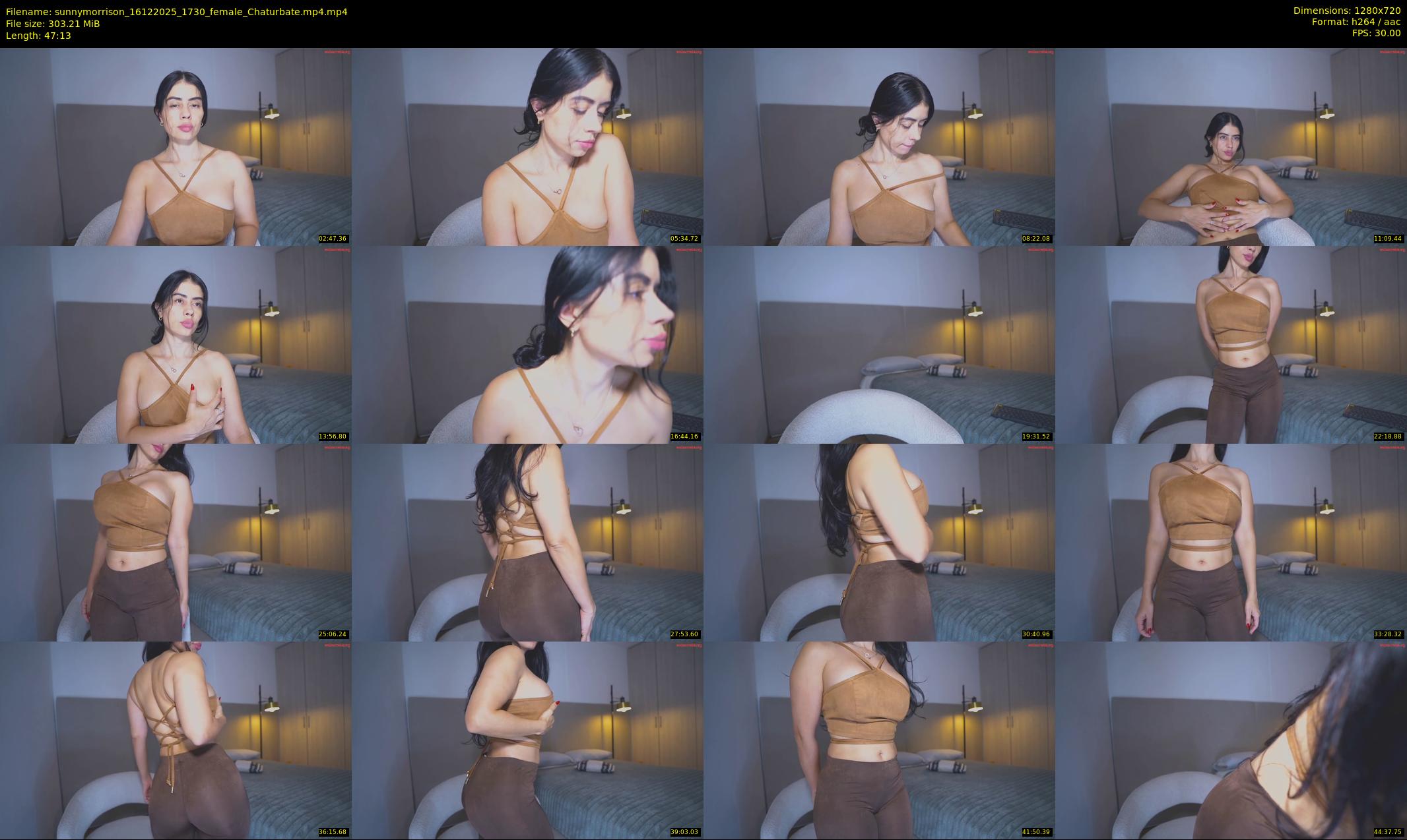 sunnymorrison — 48 minute Chaturbate female cam show recording, 720p, Dec 16, 2025