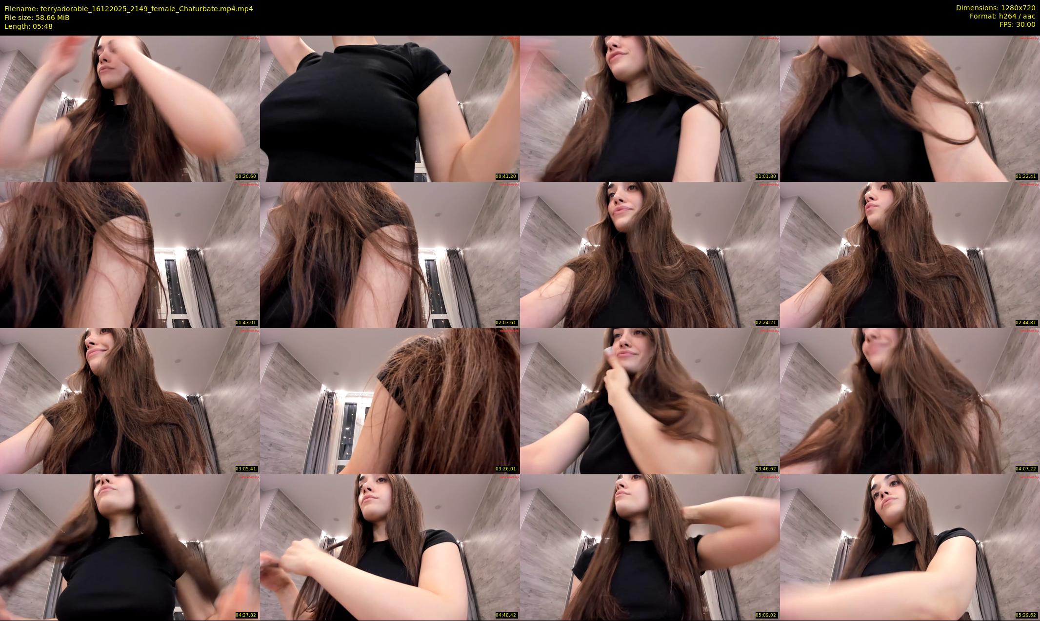 terryadorable — 6 minute Chaturbate female cam show recording, 720p, Dec 16, 2025