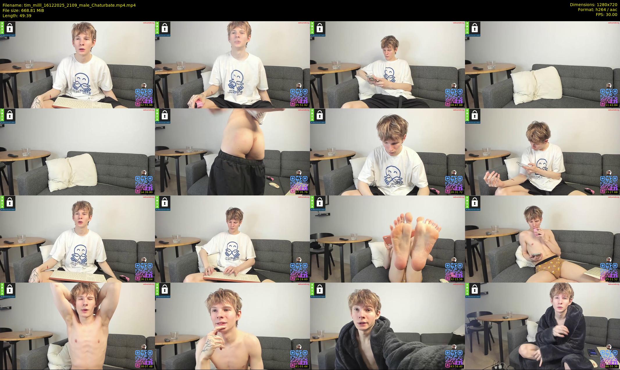 tim_milll — 50 minute Chaturbate male cam show recording, 720p, Dec 16, 2025