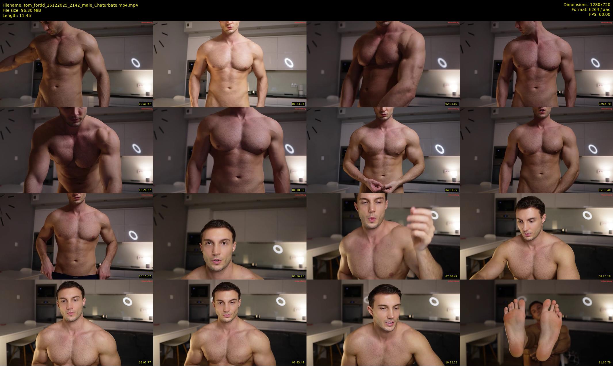 tom_fordd — 12 minute Chaturbate male cam show recording, 720p, Dec 16, 2025