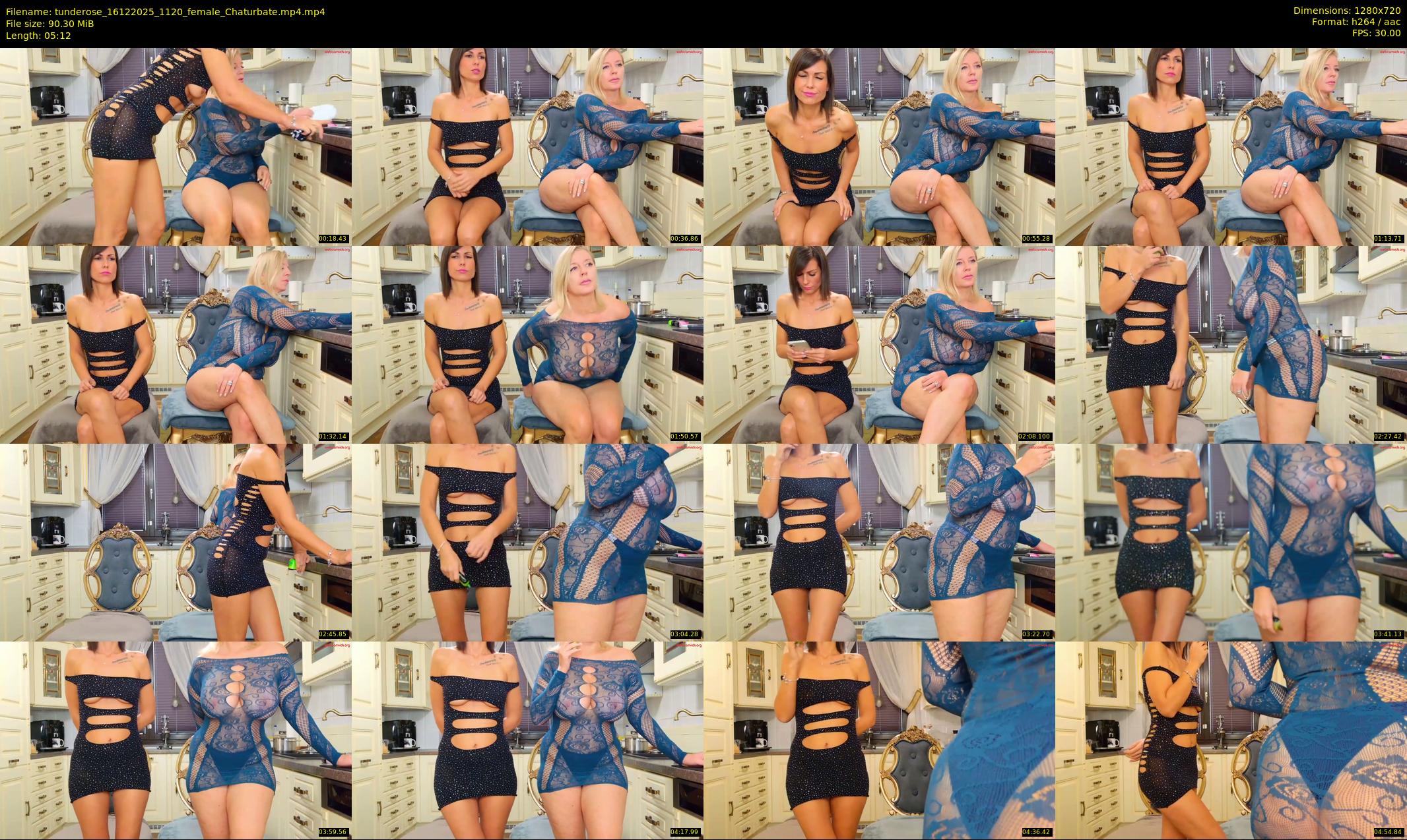 tunderose — 6 minute Chaturbate female cam show recording, 720p, Dec 16, 2025