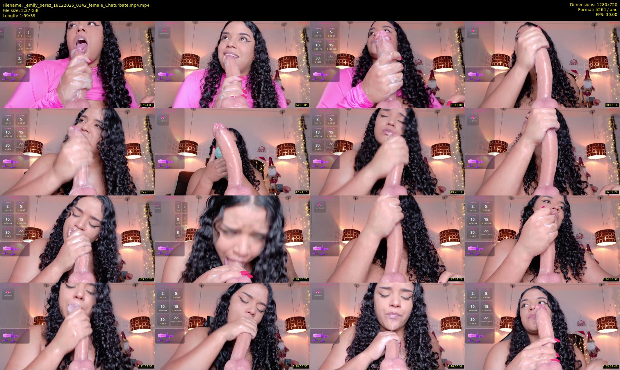 _emily_perez — 120 minute Chaturbate female cam show recording, 720p, Dec 18, 2025