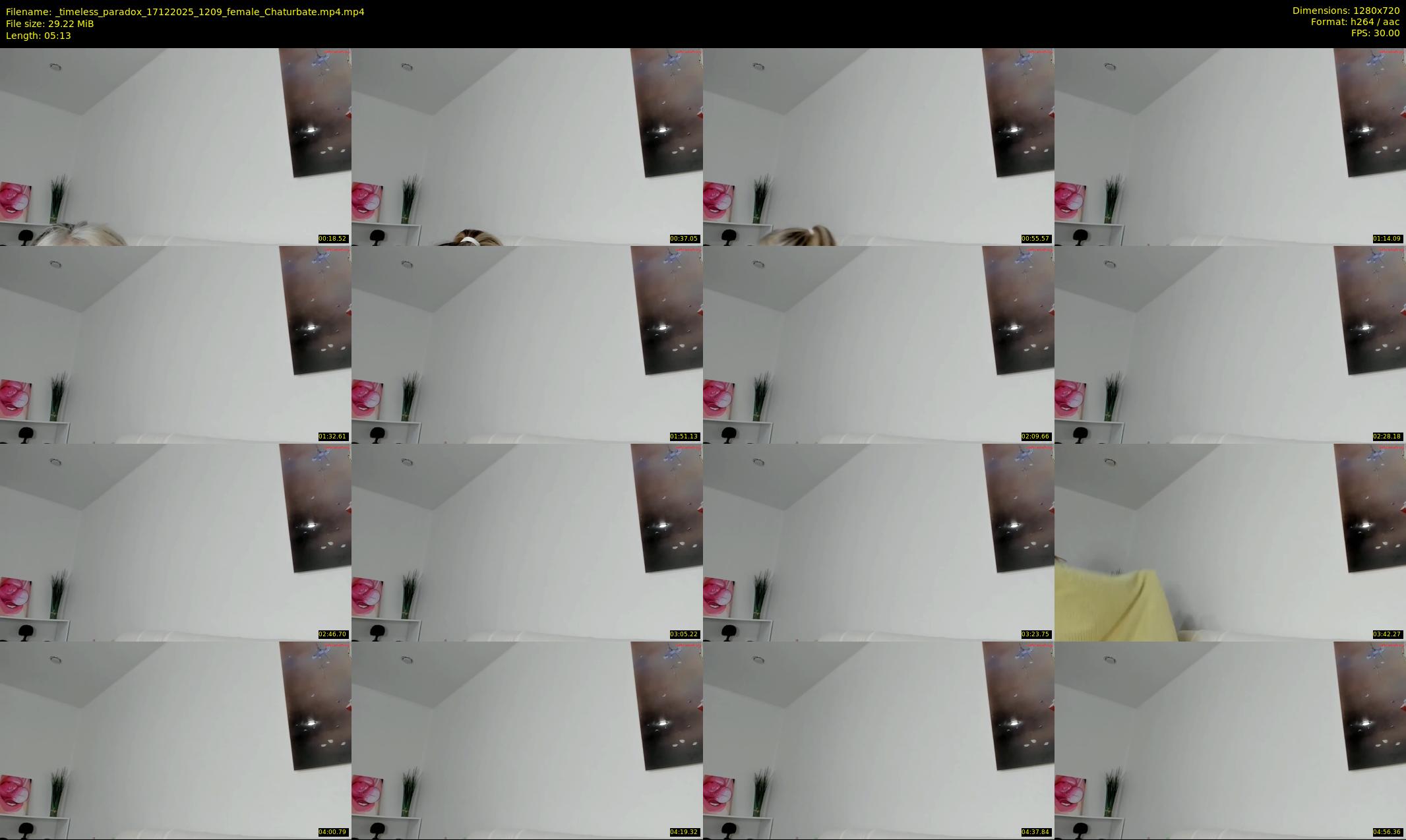 _timeless_paradox — 6 minute Chaturbate female cam show recording, 720p, Dec 17, 2025