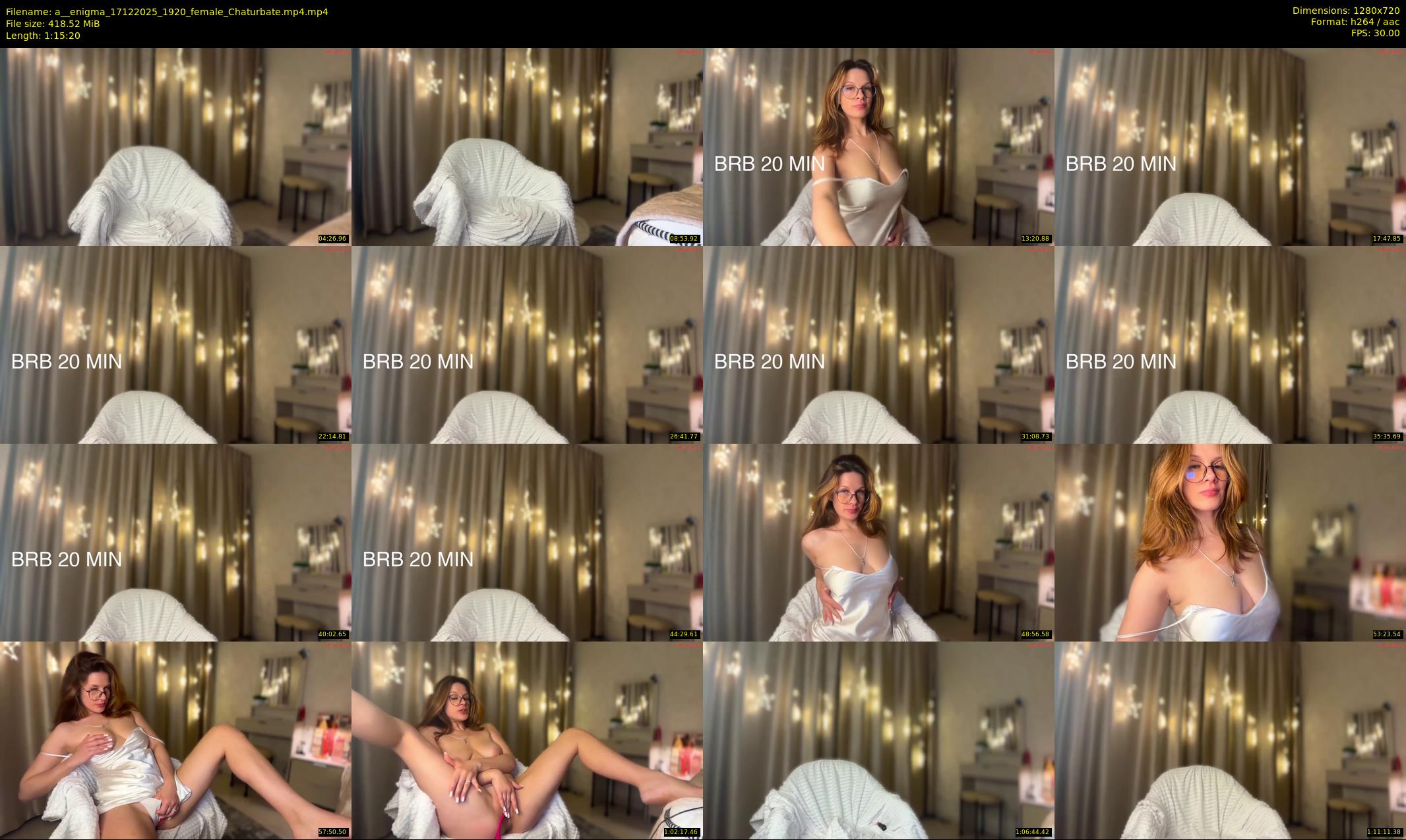 a__enigma — 76 minute Chaturbate female cam show recording, 720p, Dec 17, 2025