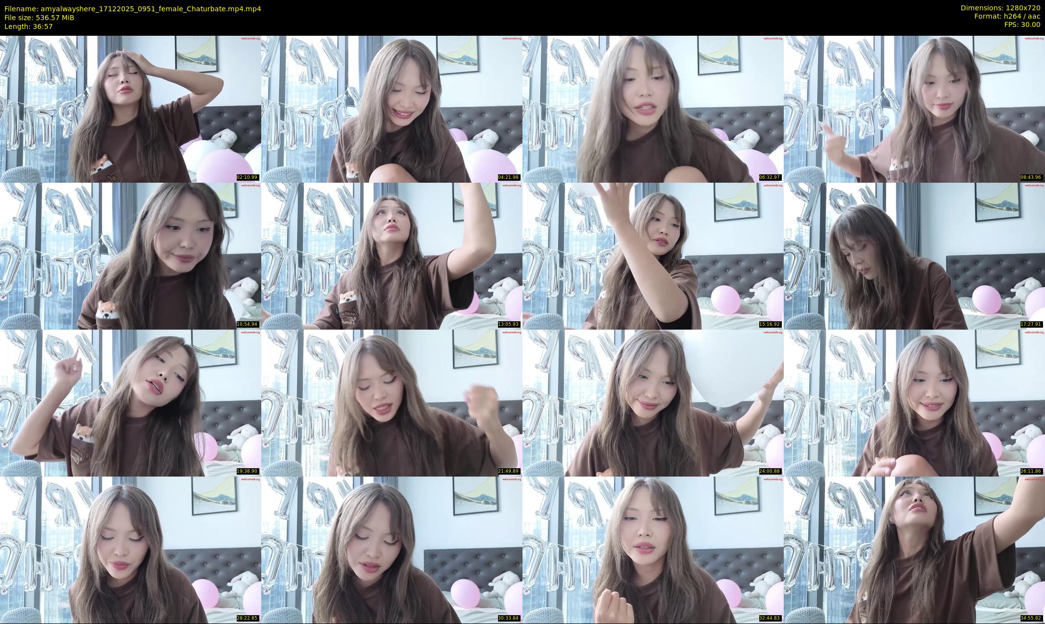 amyalwayshere — 37 minute Chaturbate female cam show recording, 720p, Dec 17, 2025