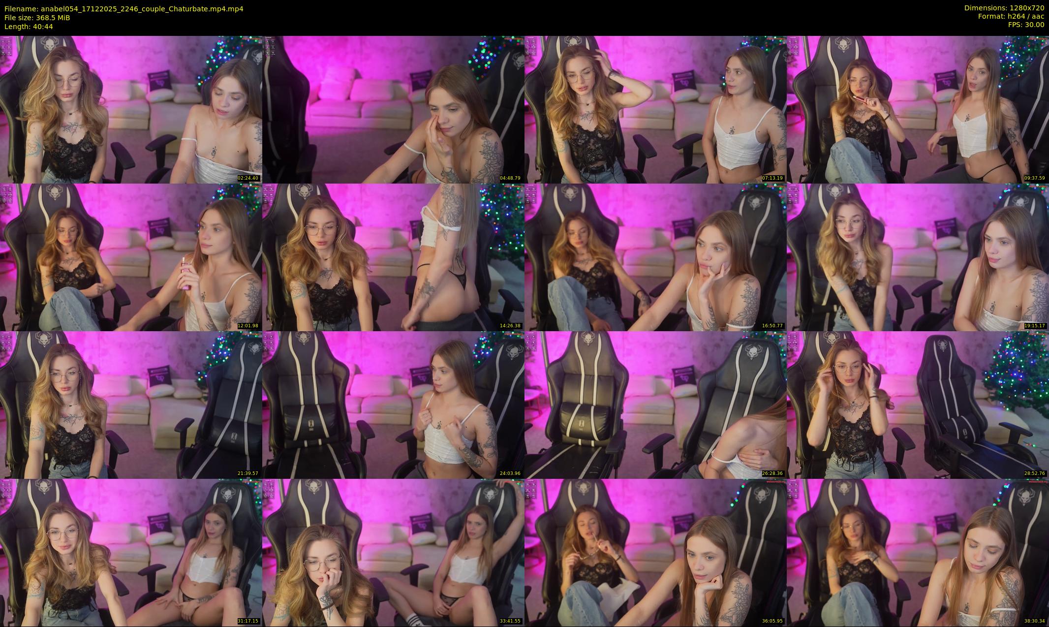 anabel054 — 41 minute Chaturbate female cam show recording, 720p, Dec 17, 2025