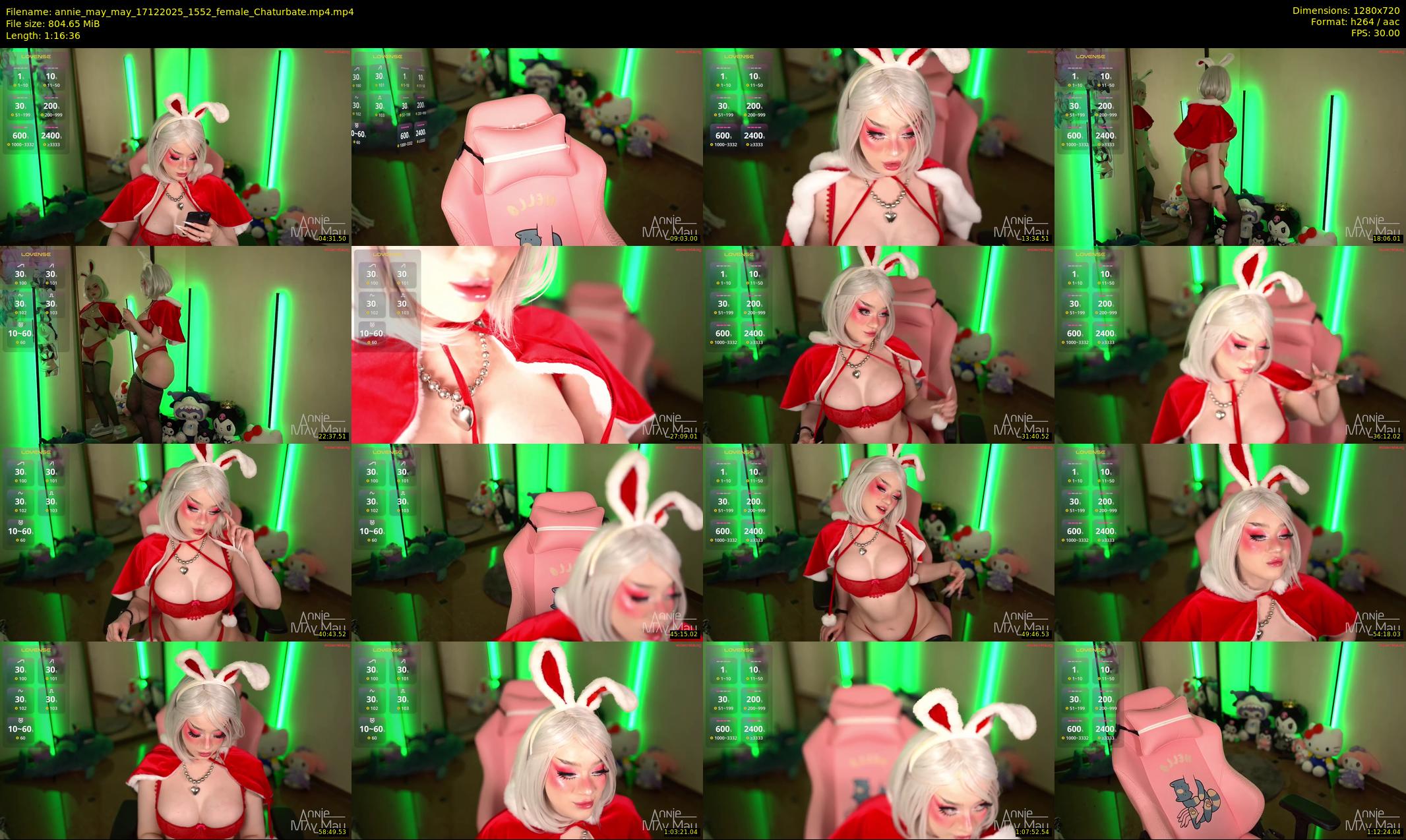 annie_may_may — 77 minute Chaturbate female cam show recording, 720p, Dec 17, 2025