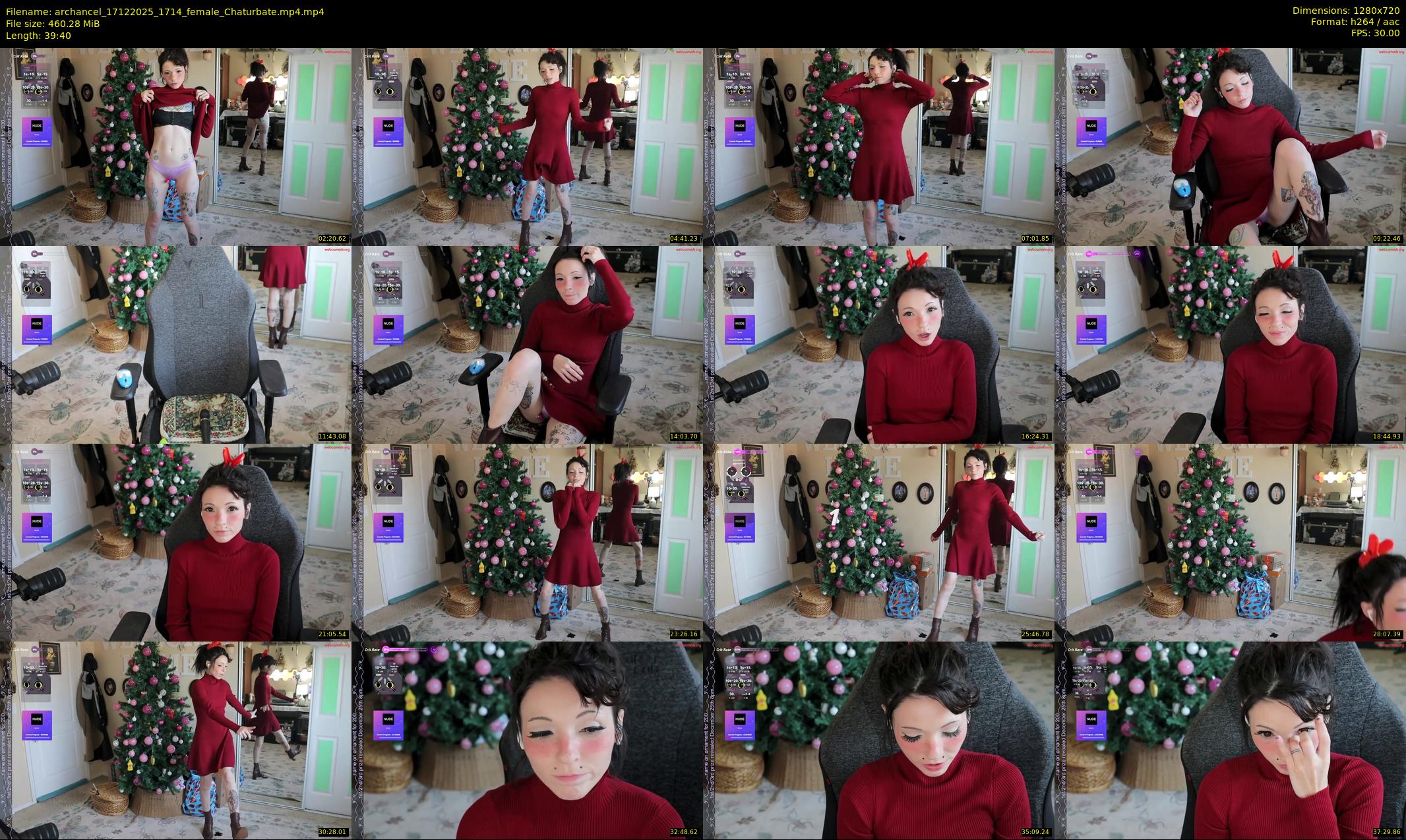 archancel — 40 minute Chaturbate female cam show recording, 720p, Dec 17, 2025