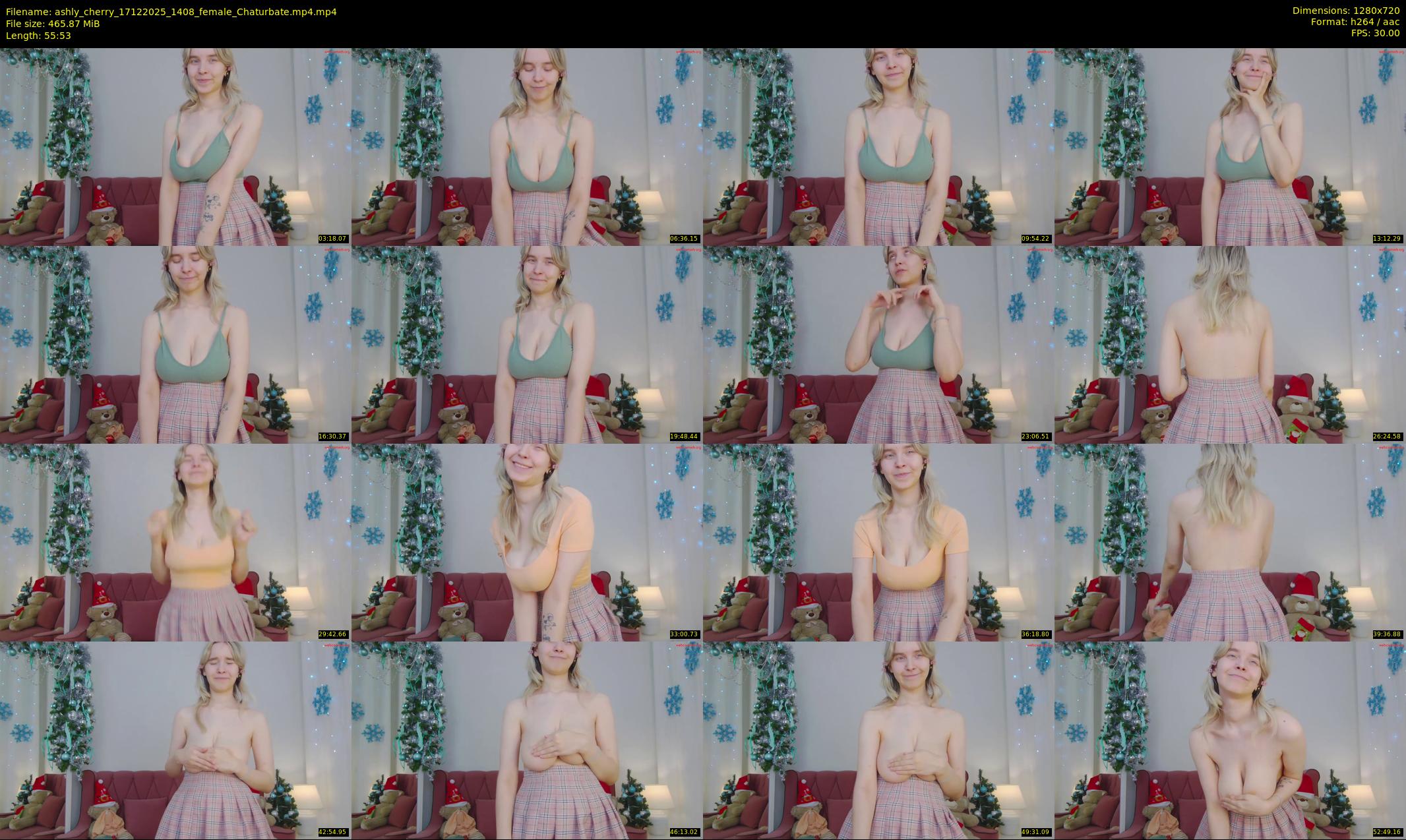 ashly_cherry — 56 minute Chaturbate female cam show recording, 720p, Dec 17, 2025