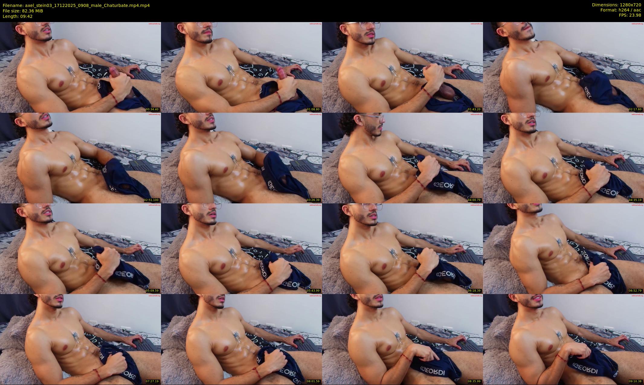axel_stein03 — 10 minute Chaturbate male cam show recording, 720p, Dec 17, 2025