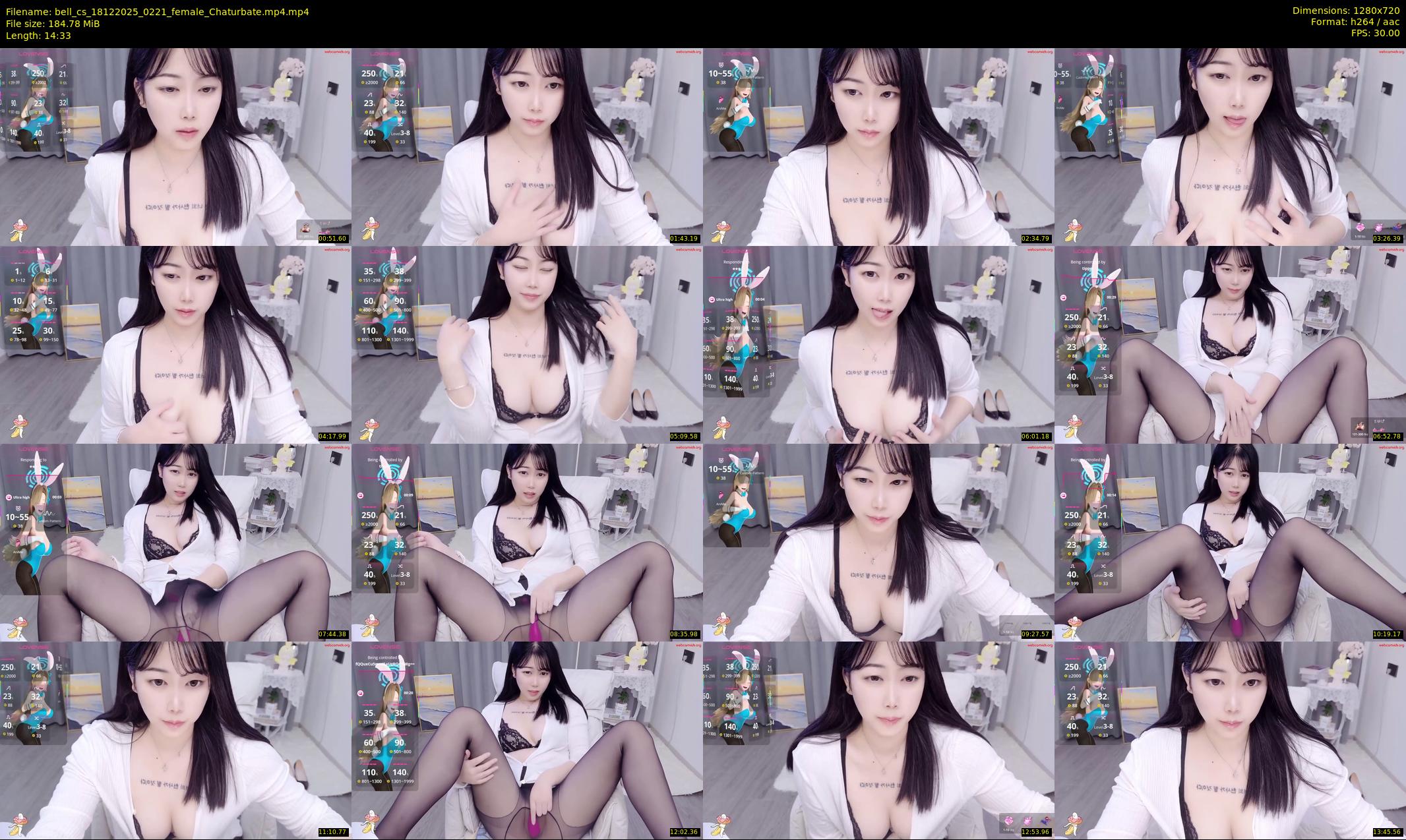 bell_cs — 15 minute Chaturbate female cam show recording, 720p, Dec 18, 2025