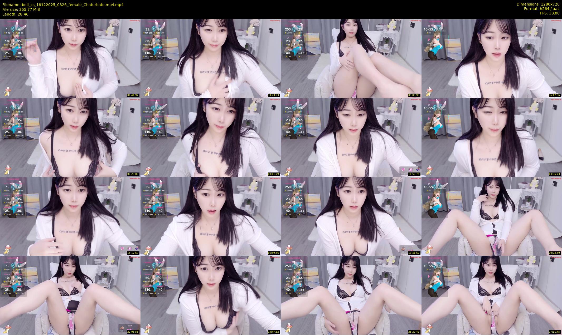 bell_cs — 29 minute Chaturbate female cam show recording, 720p, Dec 18, 2025