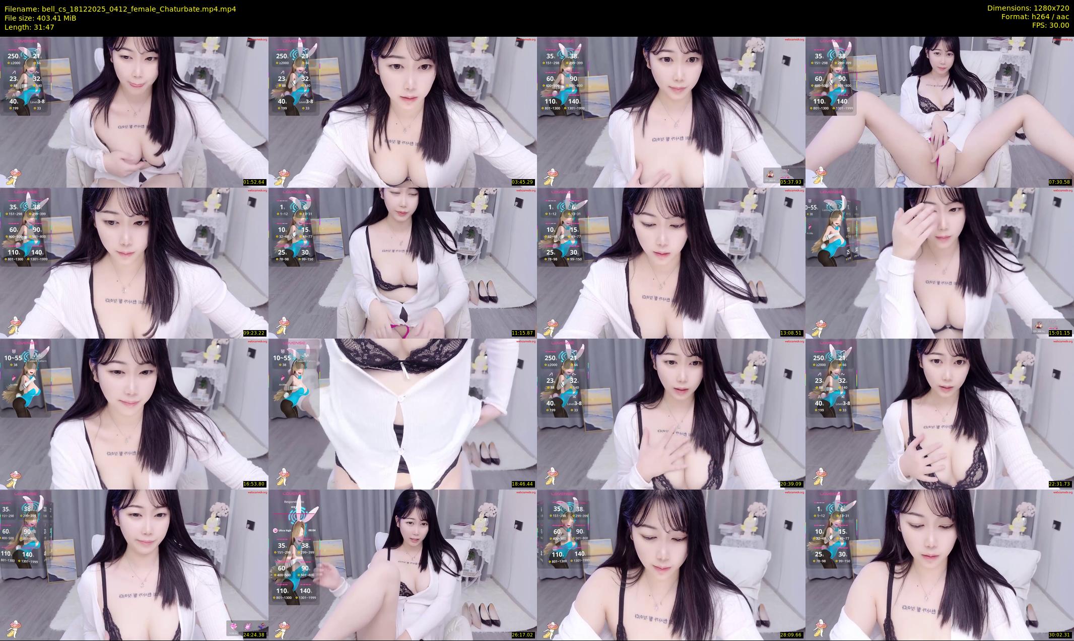 bell_cs — 32 minute Chaturbate female cam show recording, 720p, Dec 18, 2025