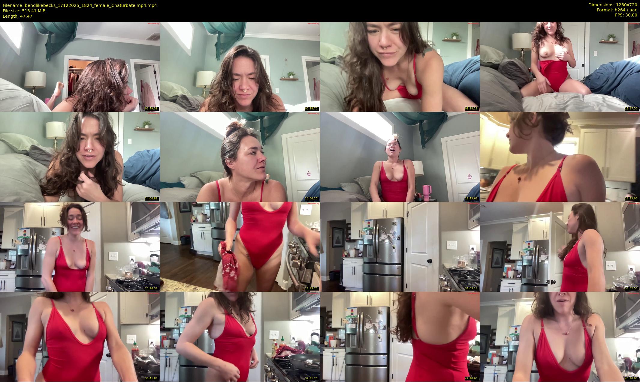 bendlikebecks — 48 minute Chaturbate female cam show recording, 720p, Dec 17, 2025