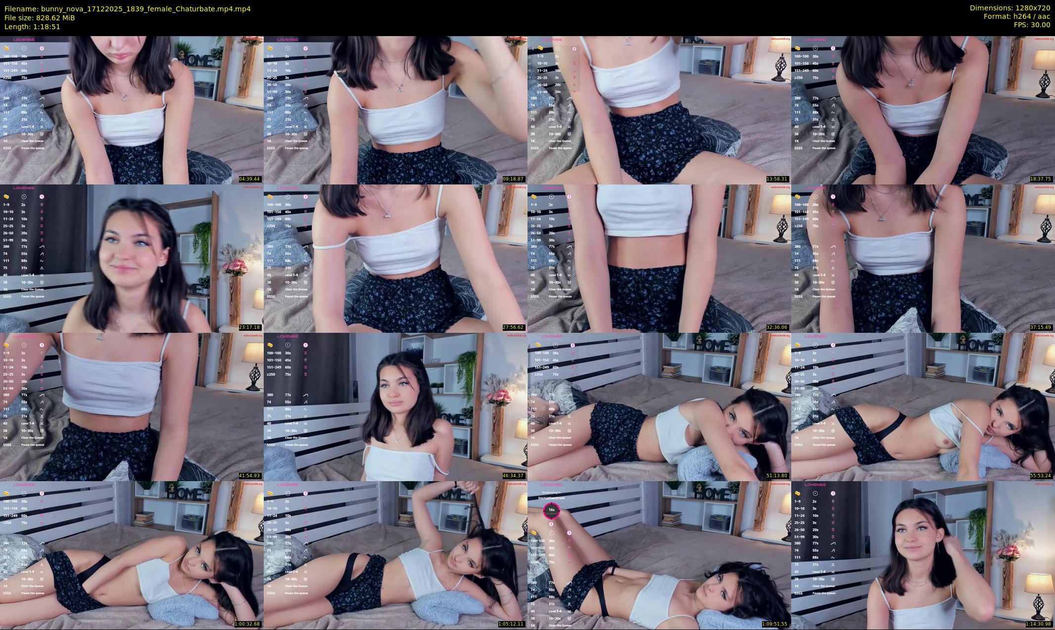 bunny_nova — 79 minute Chaturbate female cam show recording, 720p, Dec 17, 2025