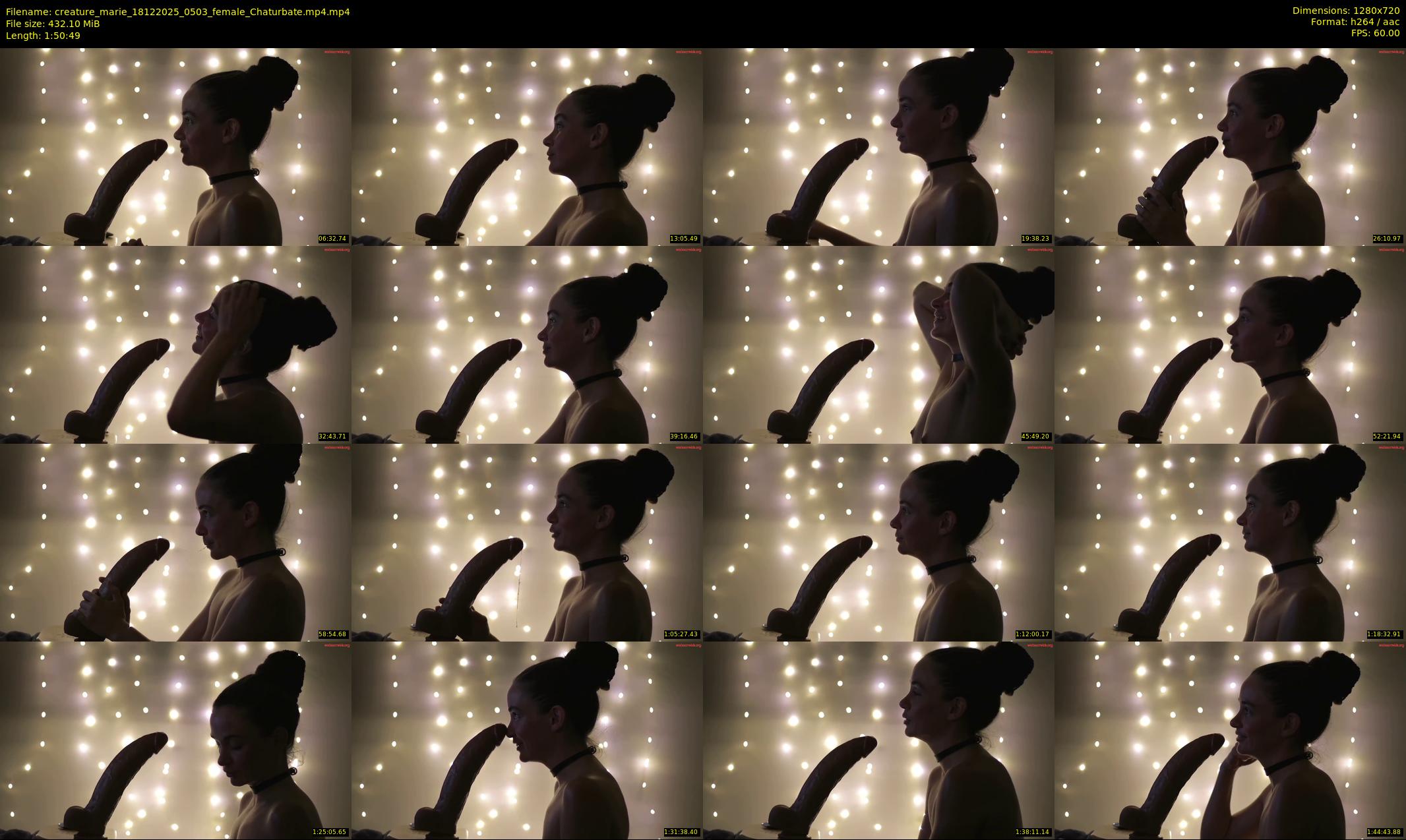 creature_marie — 111 minute Chaturbate female cam show recording, 720p, Dec 18, 2025