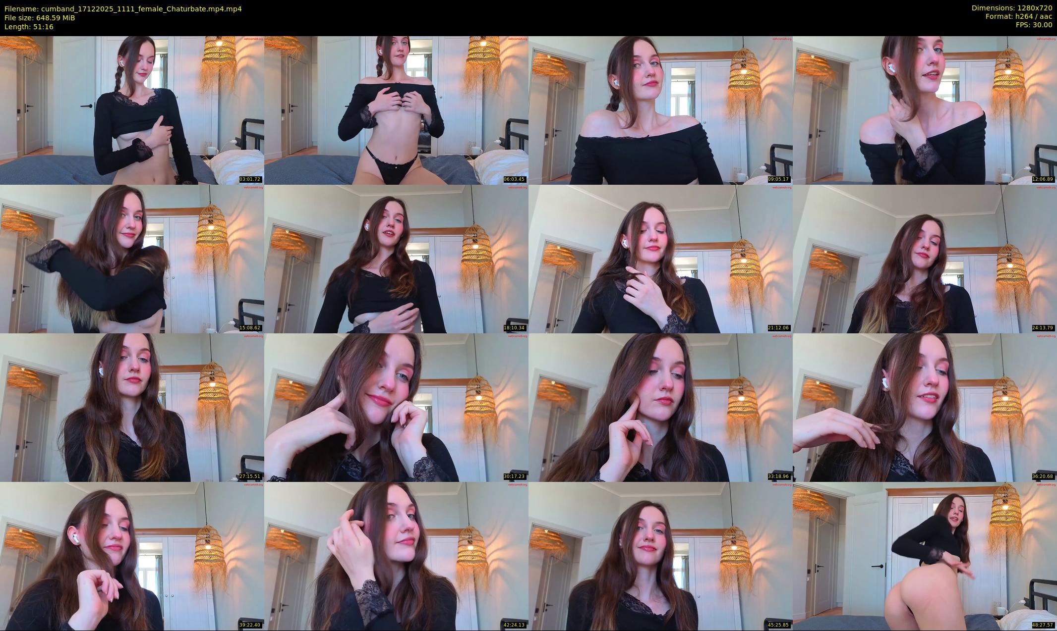 cumband — 52 minute Chaturbate couple cam show recording, 720p, Dec 17, 2025