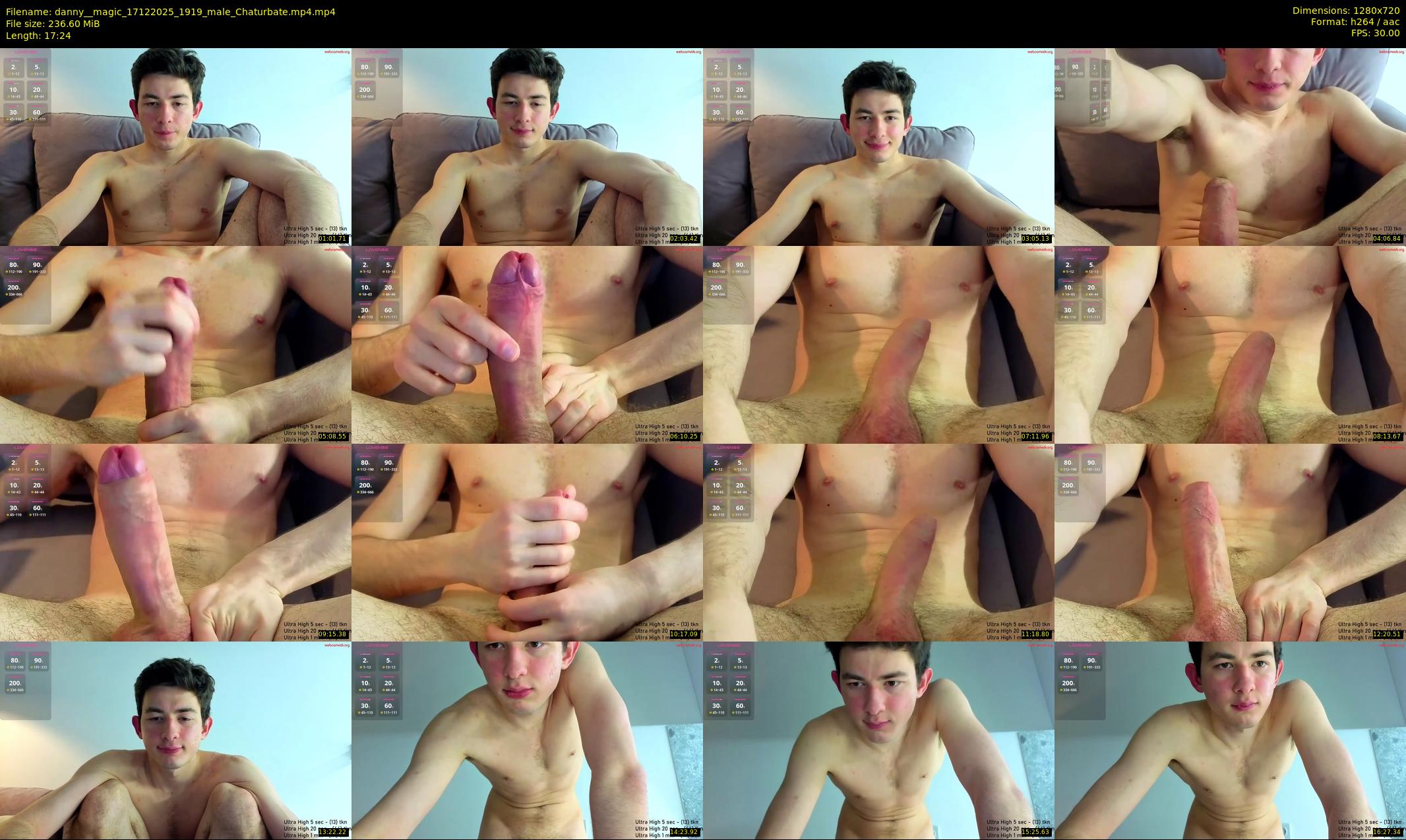 danny__magic — 18 minute Chaturbate male cam show recording, 720p, Dec 17, 2025
