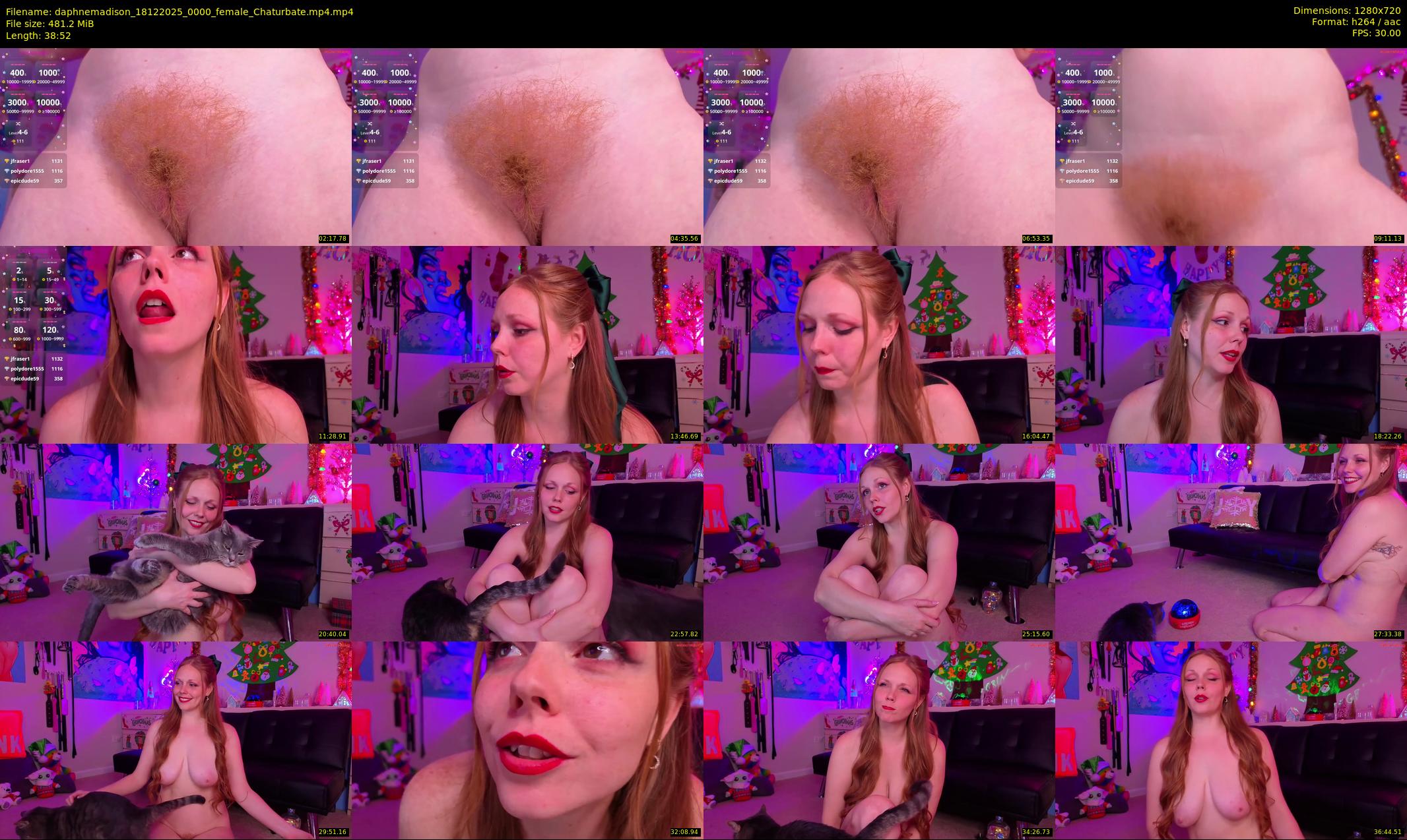 daphnemadison — 39 minute Chaturbate couple cam show recording, 720p, Dec 18, 2025