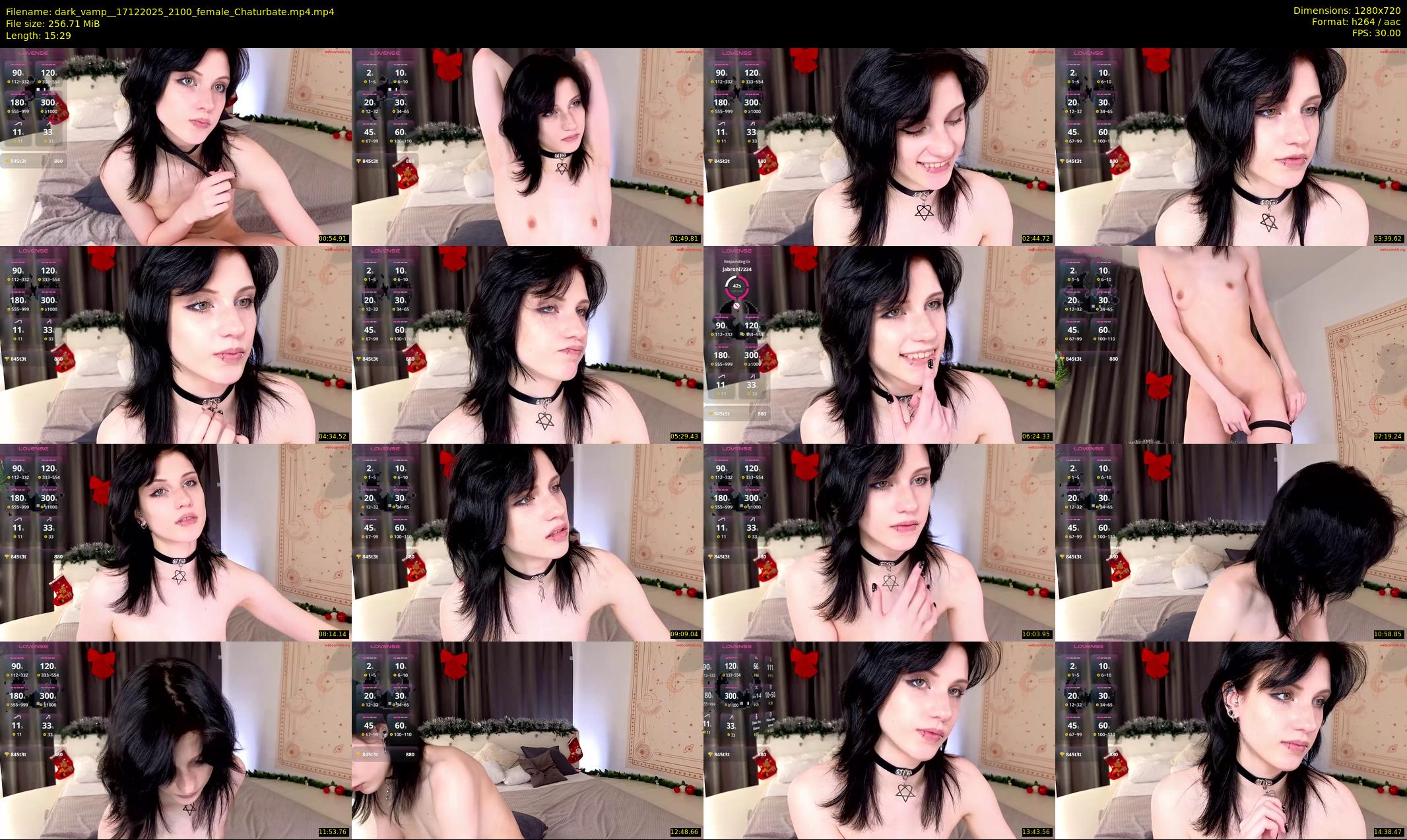 dark_vamp_ — 16 minute Chaturbate female cam show recording, 720p, Dec 17, 2025