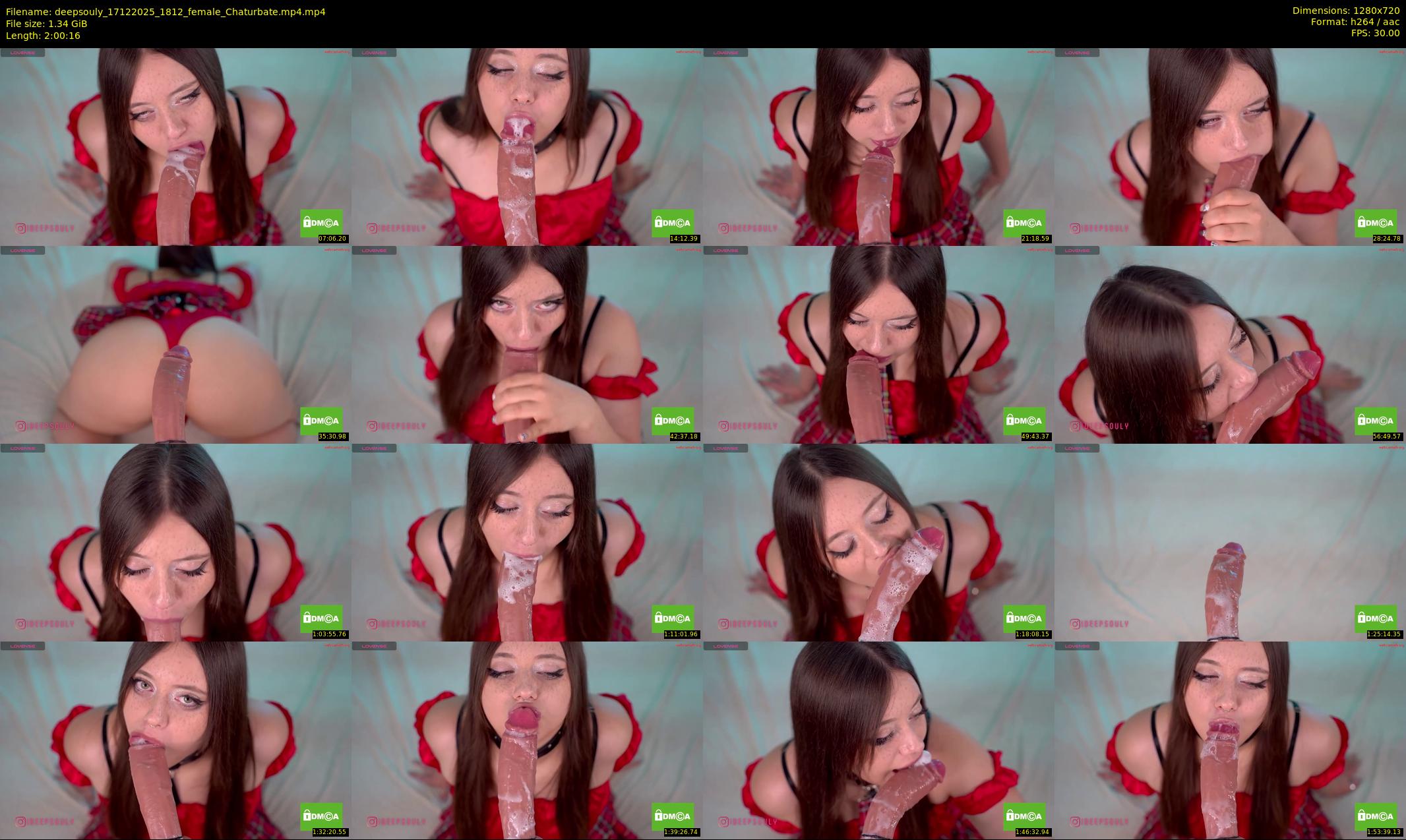 deepsouly — 121 minute Chaturbate female cam show recording, 720p, Dec 17, 2025