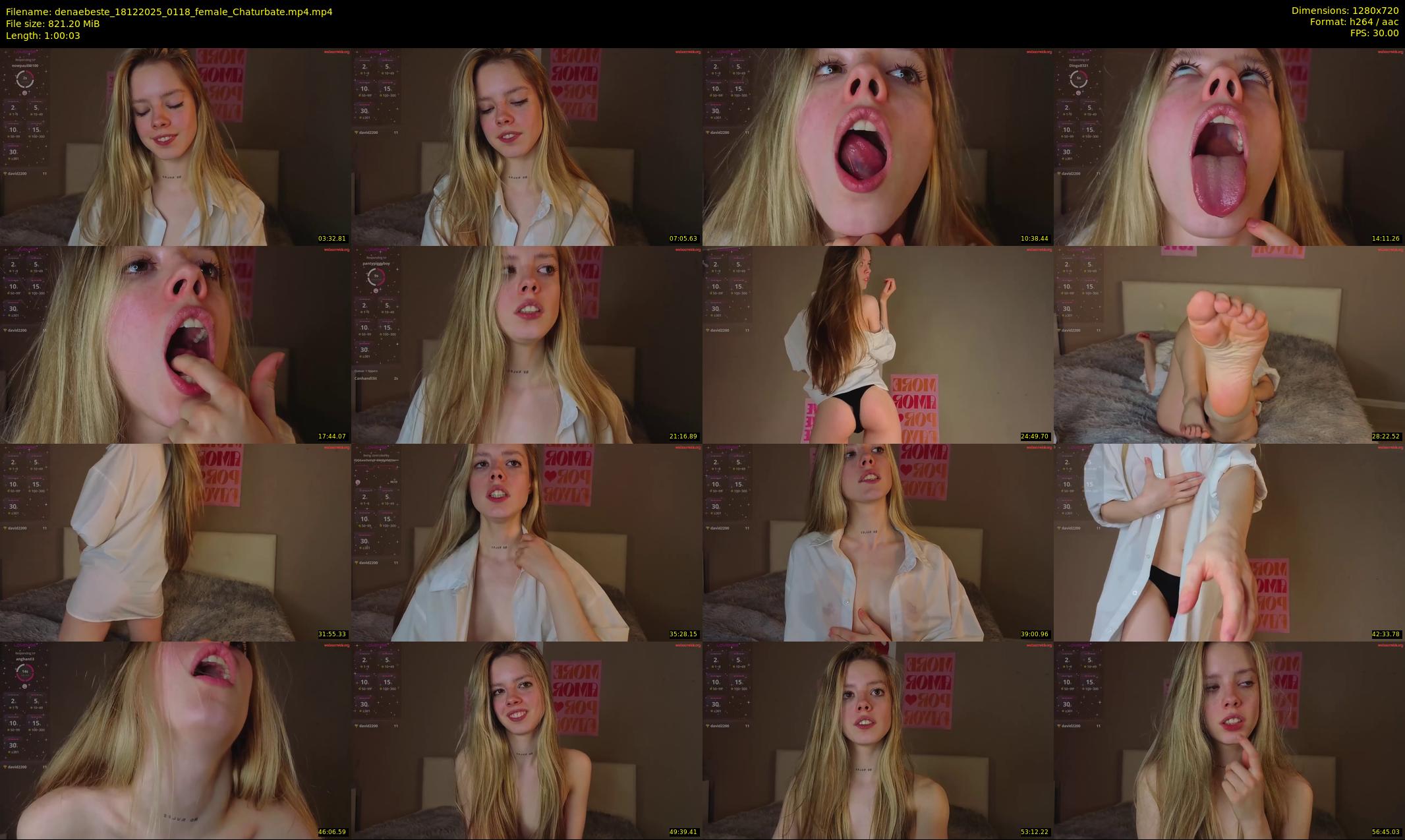 denaebeste — 61 minute Chaturbate female cam show recording, 720p, Dec 18, 2025