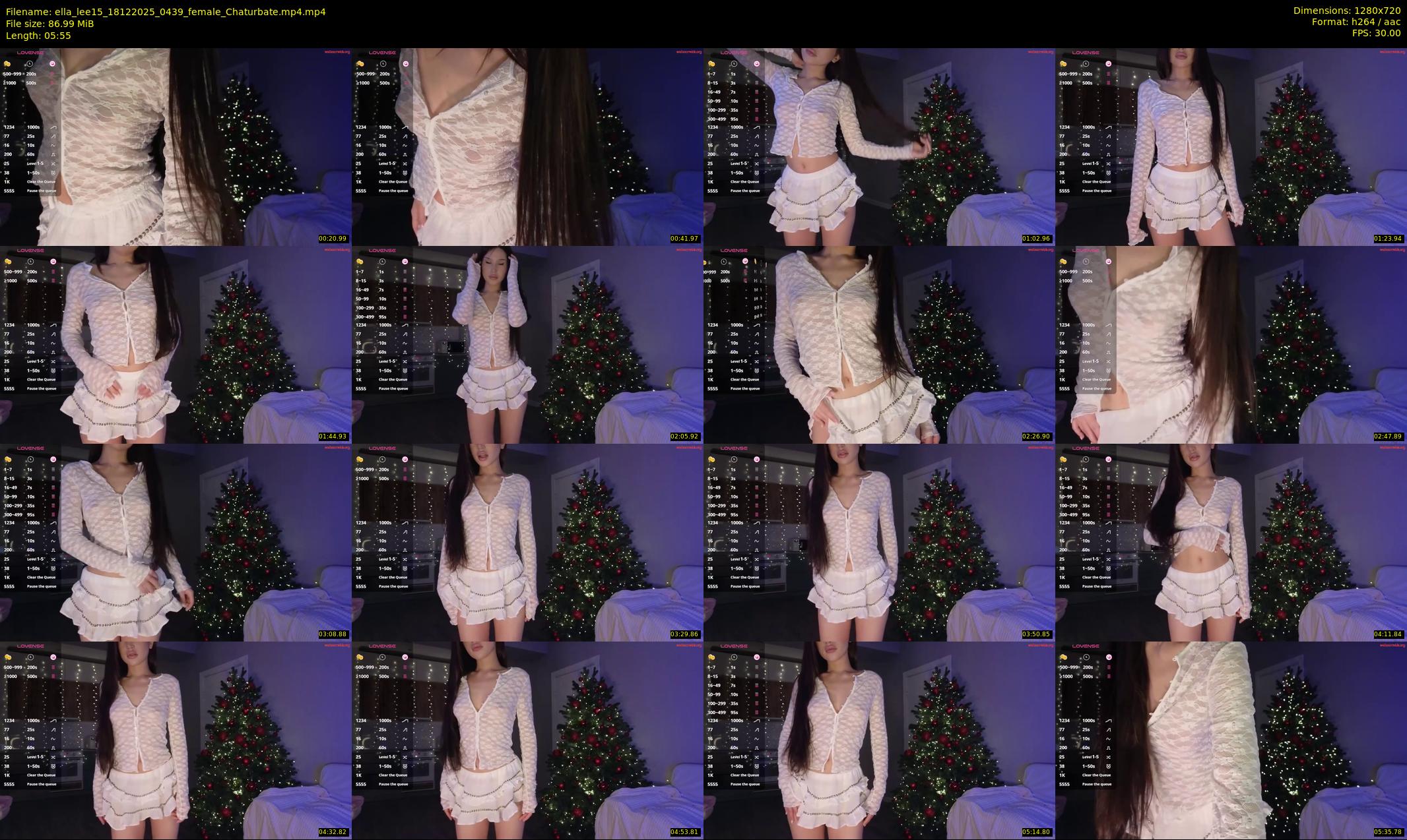 ella_lee15 — 6 minute Chaturbate female cam show recording, 720p, Dec 18, 2025