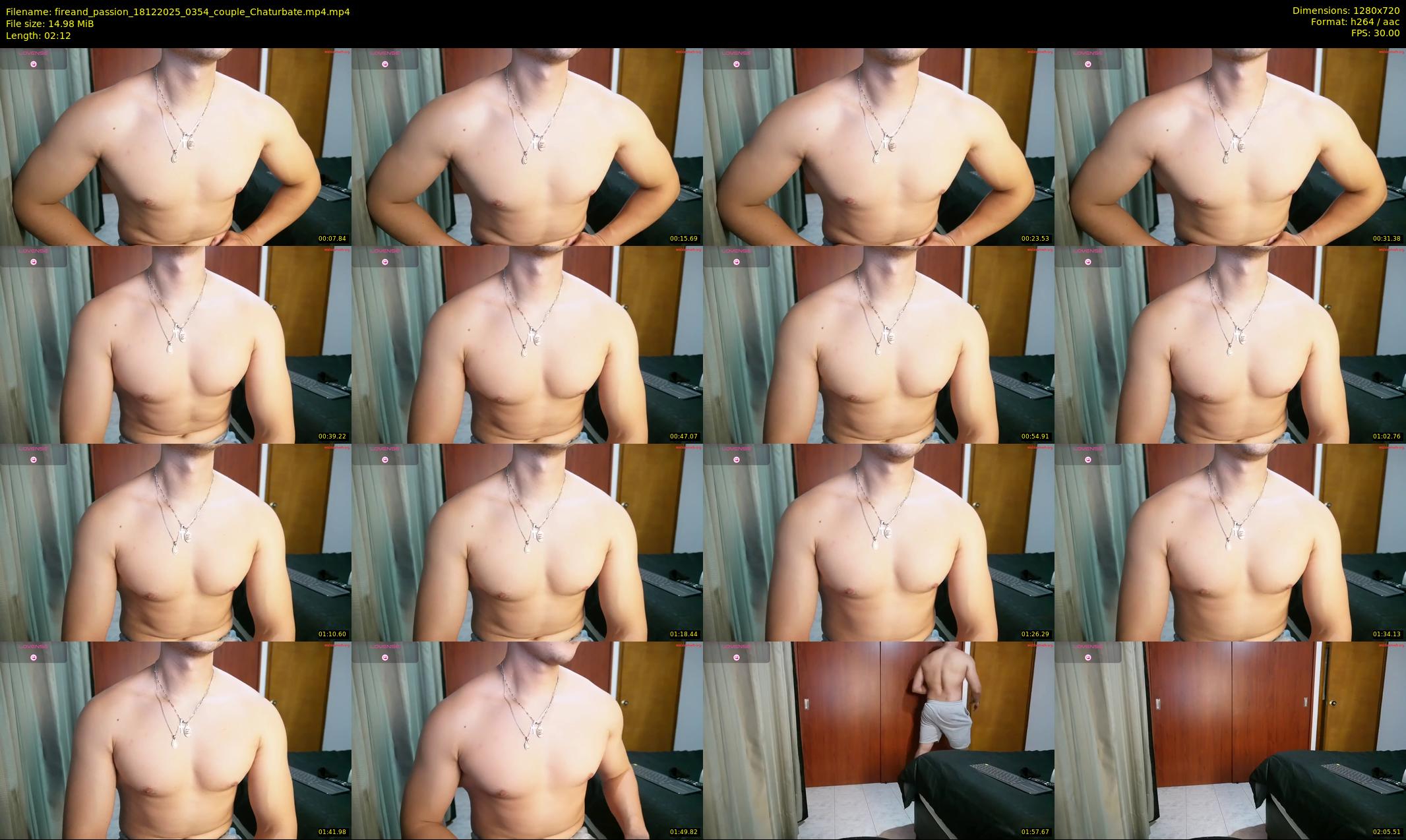 fireand_passion — 3 minute Chaturbate couple cam show recording, 720p, Dec 18, 2025