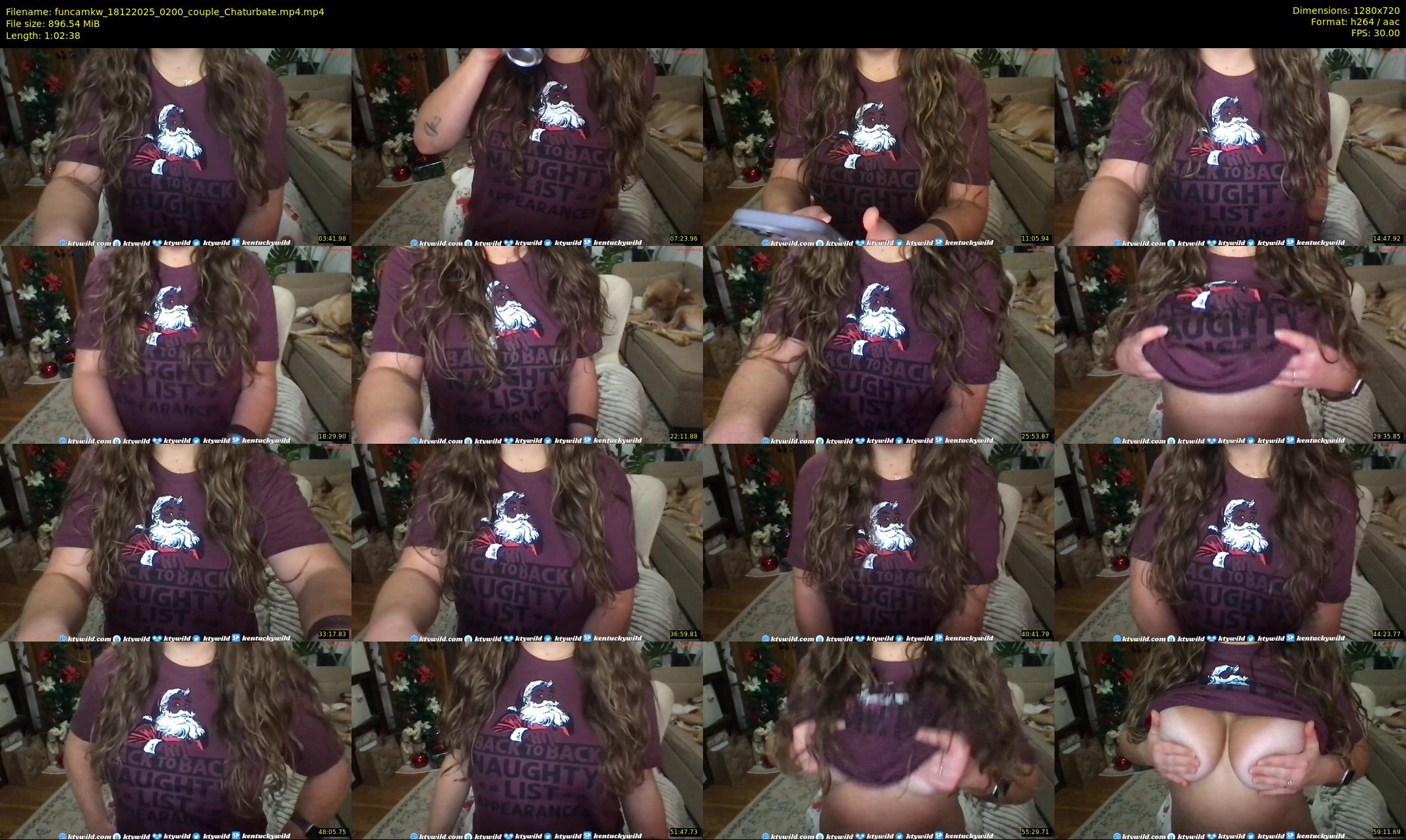 funcamkw — 63 minute Chaturbate female cam show recording, 720p, Dec 18, 2025