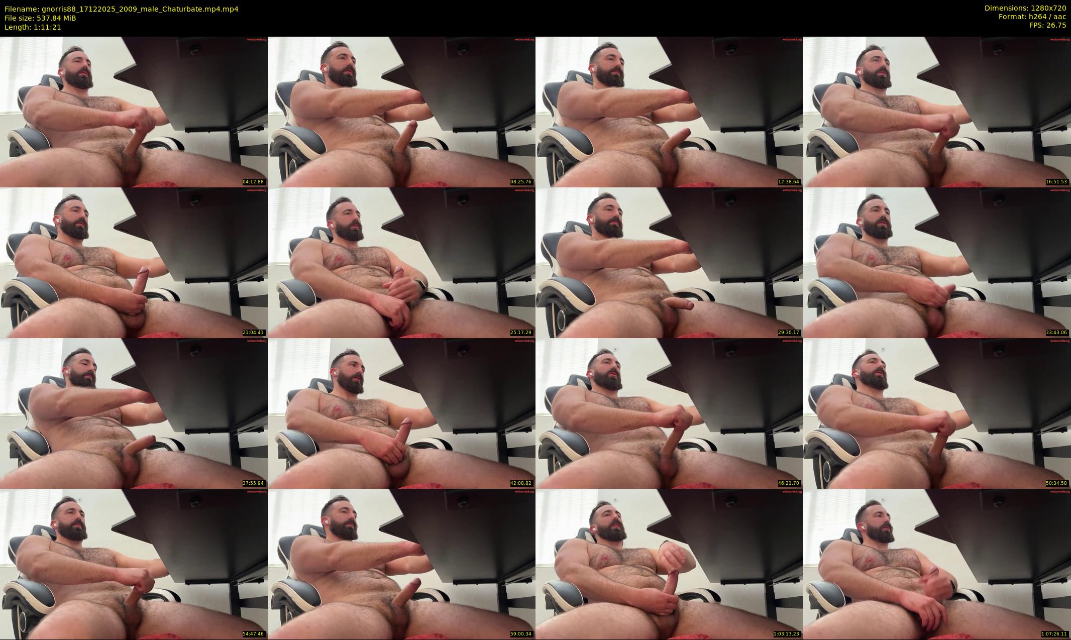 gnorris88 — 72 minute Chaturbate male cam show recording, 720p, Dec 17, 2025
