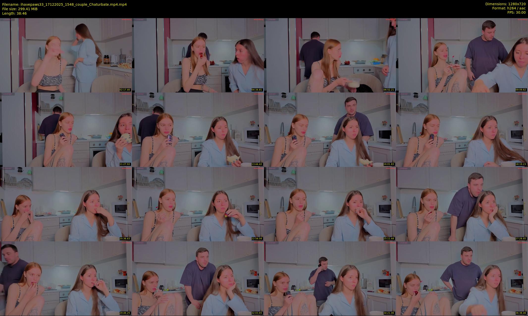 ihavepaws33 — 39 minute Chaturbate couple cam show recording, 720p, Dec 17, 2025