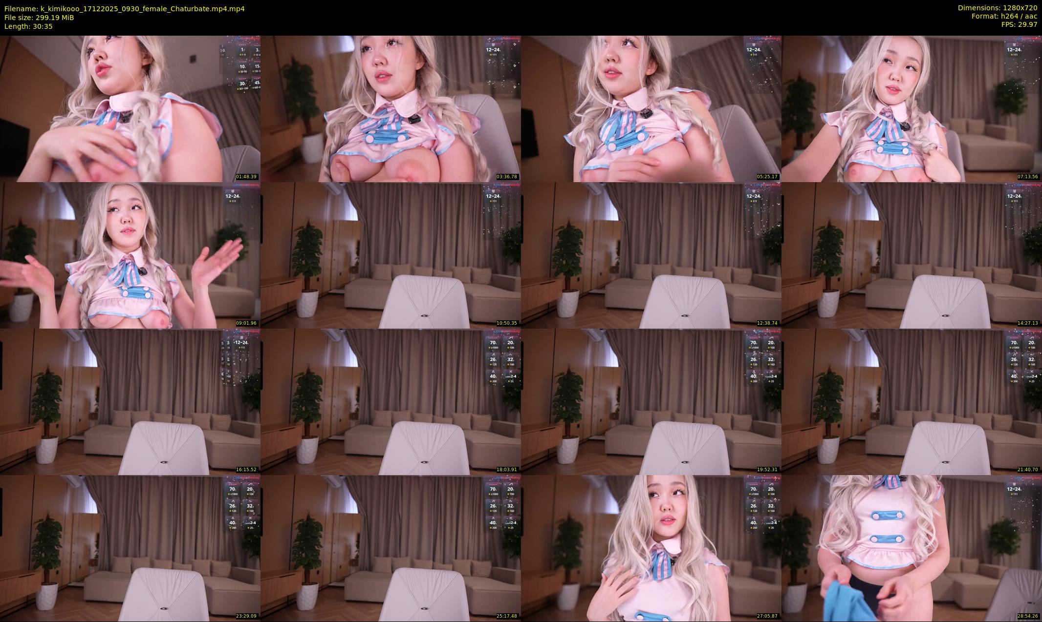 k_kimikooo — 31 minute Chaturbate female cam show recording, 720p, Dec 17, 2025