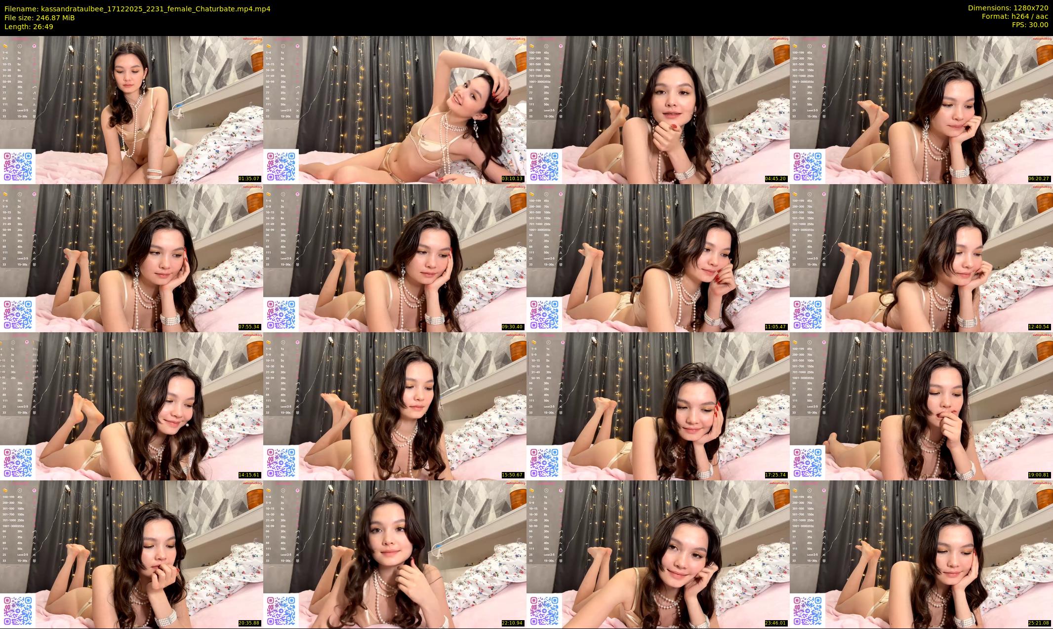 kassandrataulbee — 27 minute Chaturbate female cam show recording, 720p, Dec 17, 2025