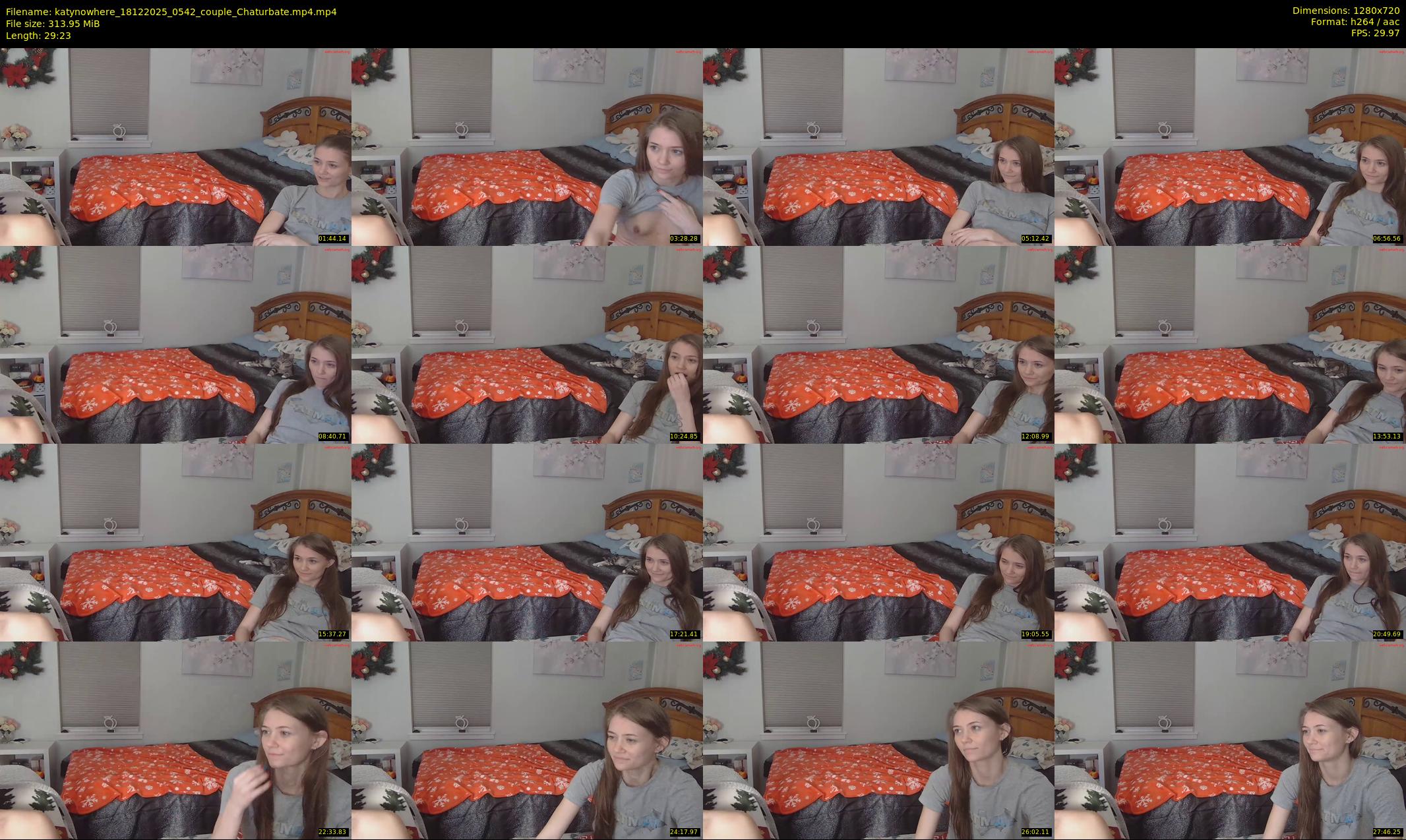 katynowhere — 30 minute Chaturbate female cam show recording, 720p, Dec 18, 2025