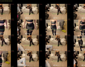lolacharly — 54 minute Chaturbate couple cam show recording, 480p, Dec 17, 2025