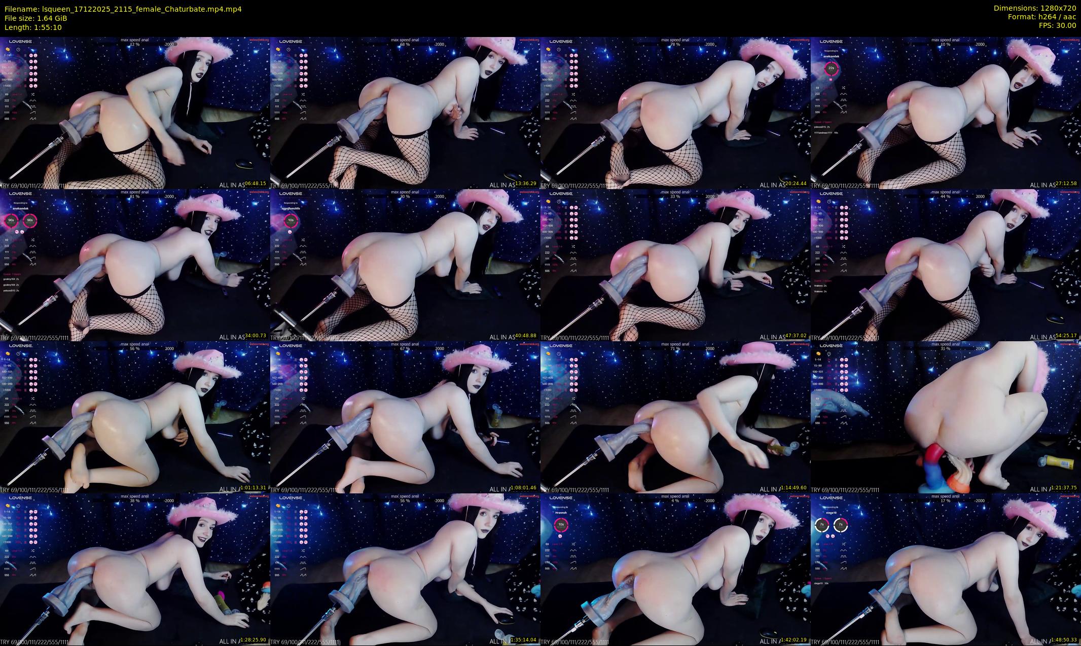 lsqueen — 116 minute Chaturbate female cam show recording, 720p, Dec 17, 2025