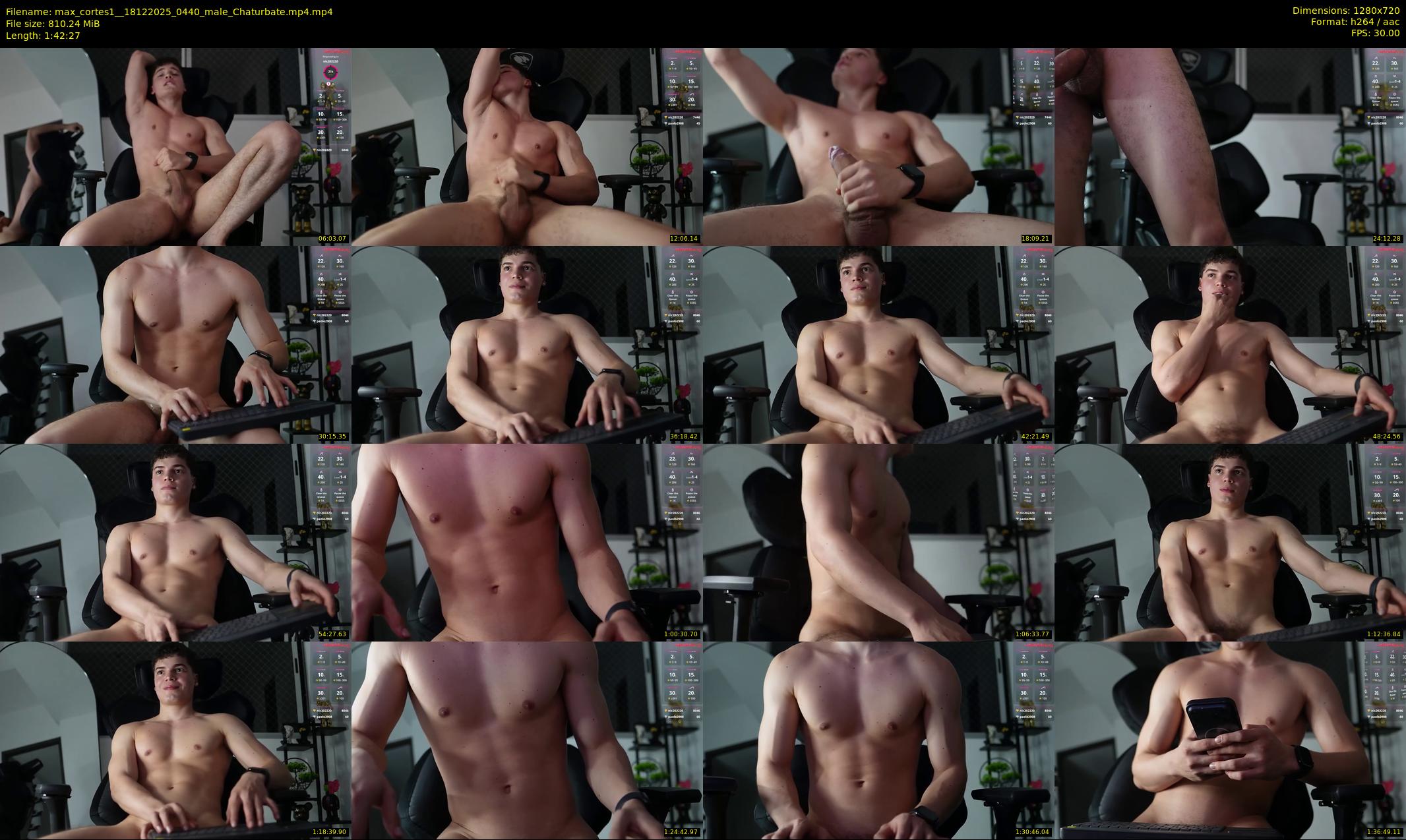 max_cortes1_ — 103 minute Chaturbate male cam show recording, 720p, Dec 18, 2025