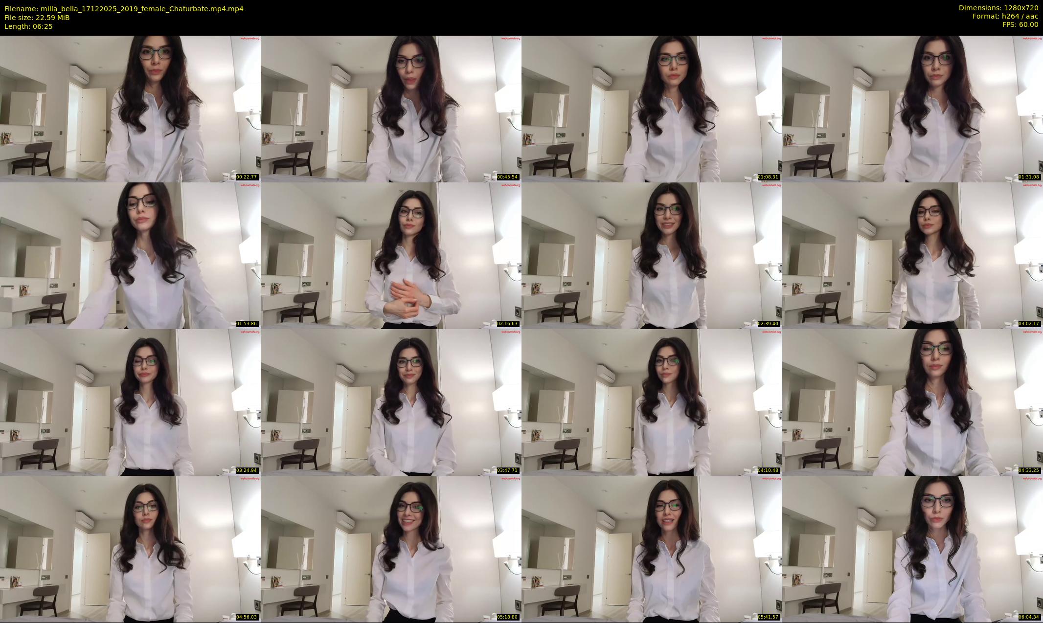 milla_bella — 7 minute Chaturbate female cam show recording, 720p, Dec 17, 2025