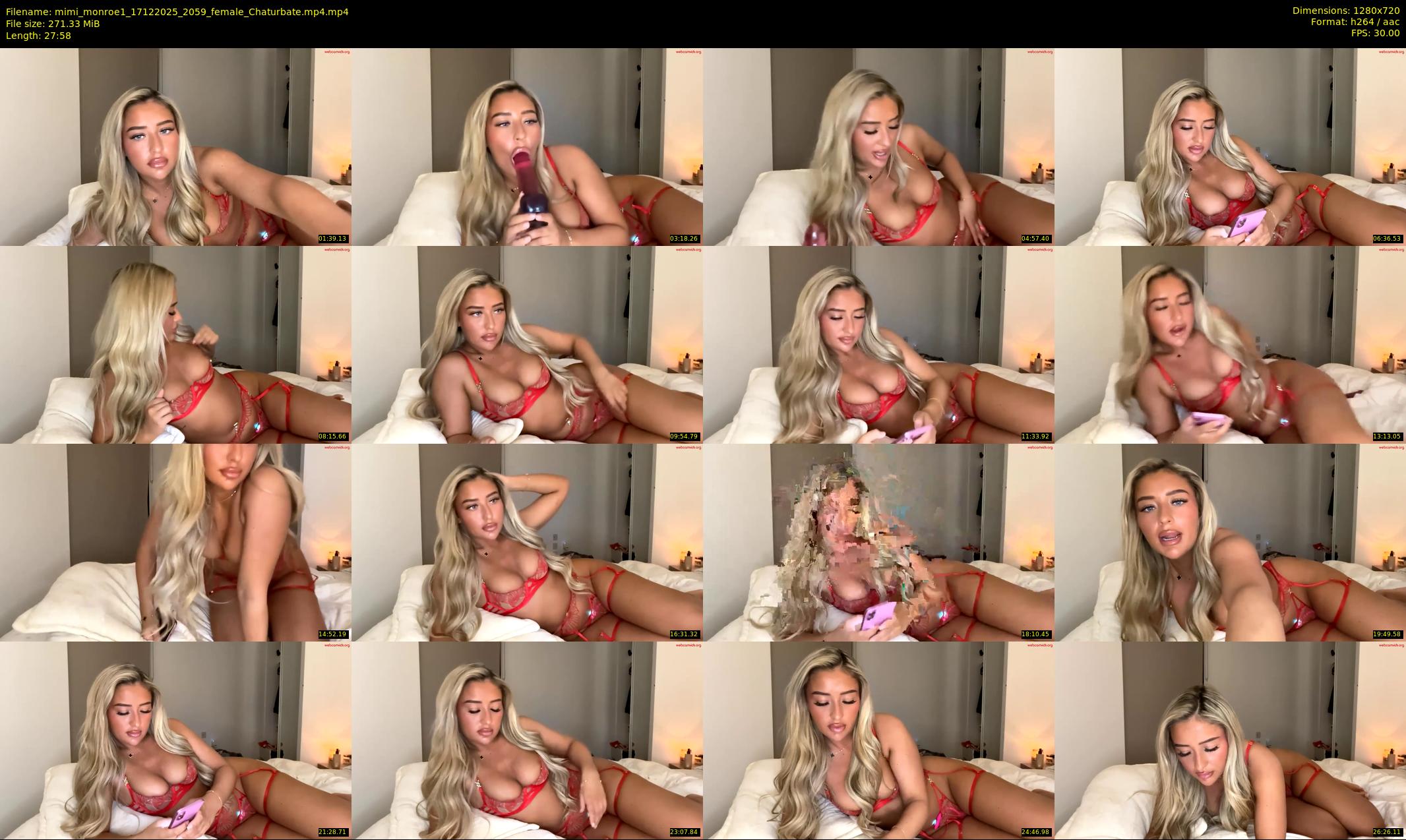 mimi_monroe1 — 28 minute Chaturbate female cam show recording, 720p, Dec 17, 2025
