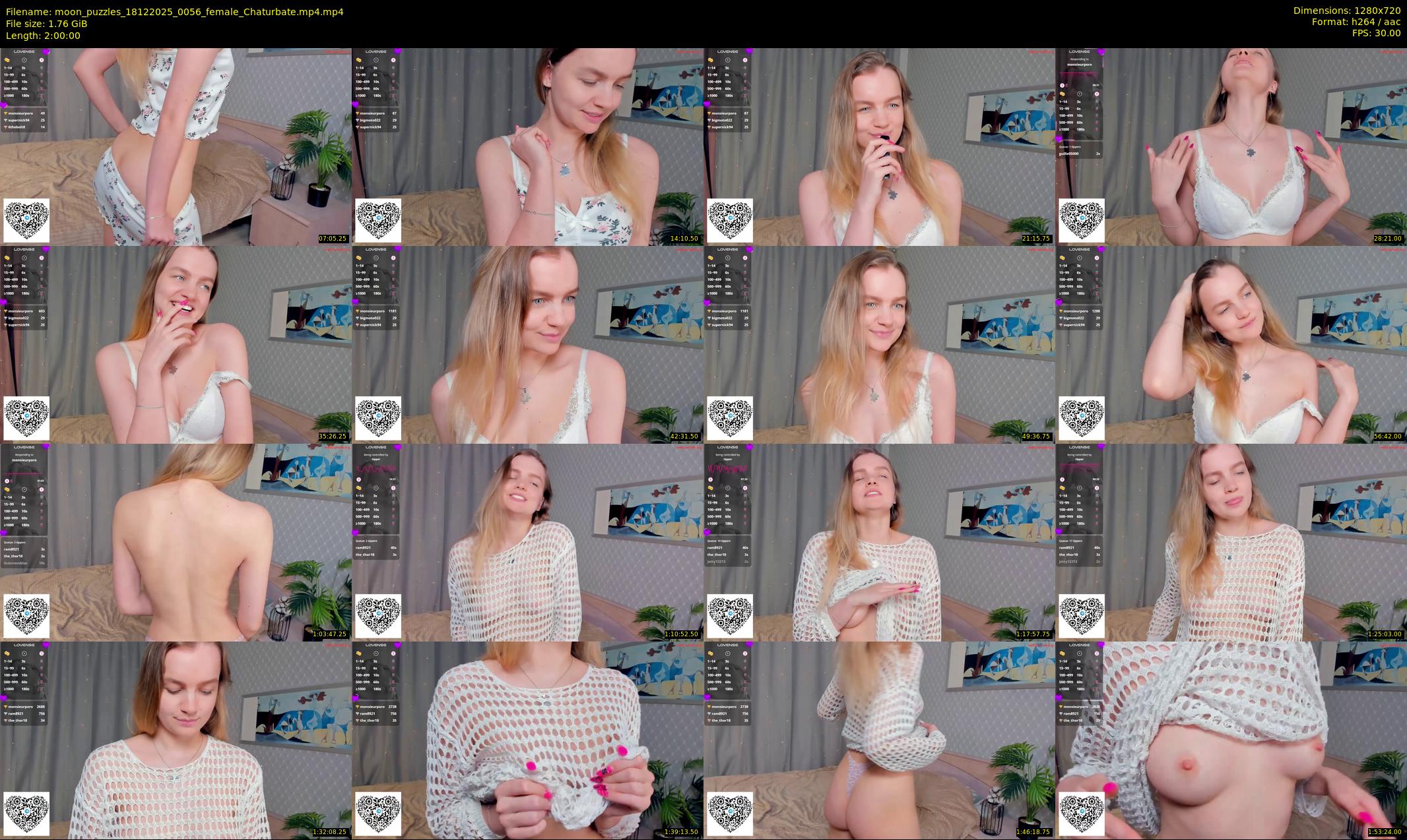 moon_puzzles — 120 minute Chaturbate female cam show recording, 720p, Dec 18, 2025