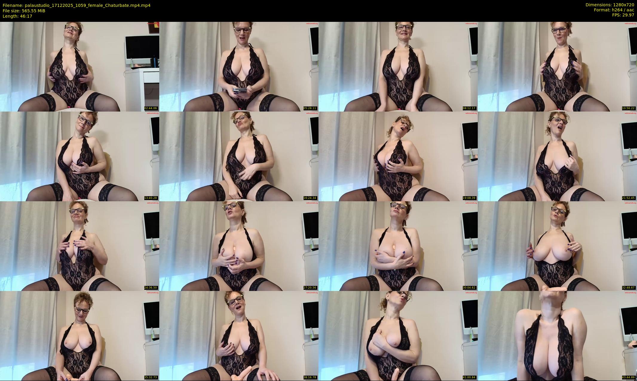 palaustudio — 47 minute Chaturbate female cam show recording, 720p, Dec 17, 2025