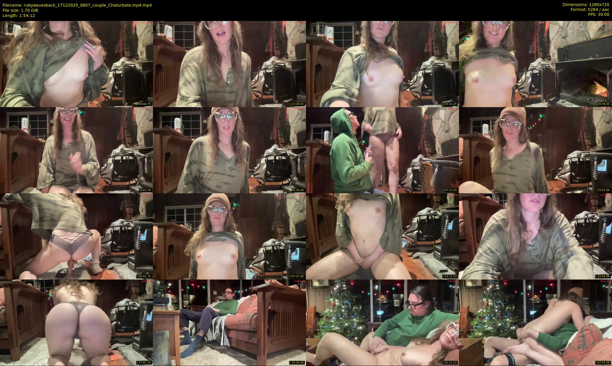 rubywavesback — 115 minute Chaturbate couple cam show recording, 720p, Dec 17, 2025