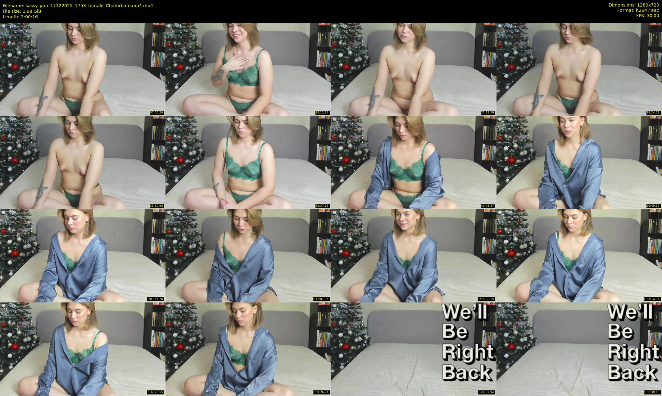 sassy_jam — 121 minute Chaturbate female cam show recording, 720p, Dec 17, 2025