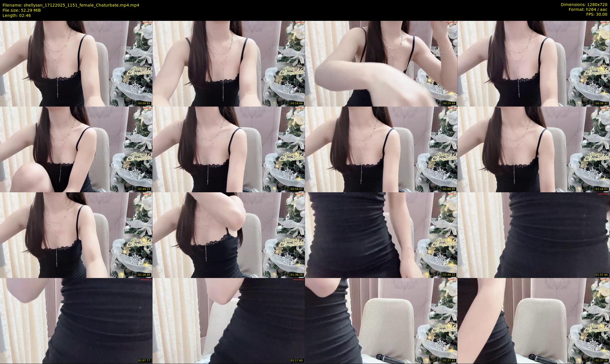 shellysan — 3 minute Chaturbate female cam show recording, 720p, Dec 17, 2025