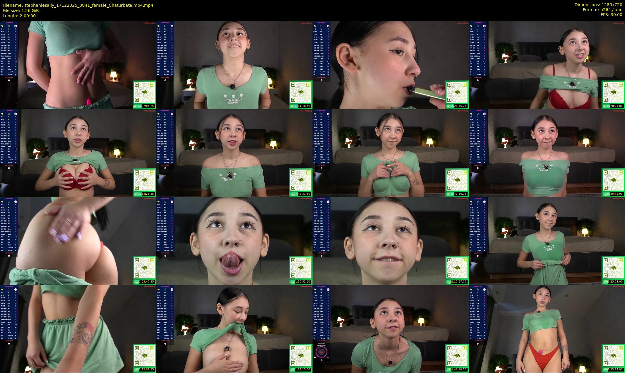 stephaniesally — 120 minute Chaturbate female cam show recording, 720p, Dec 17, 2025